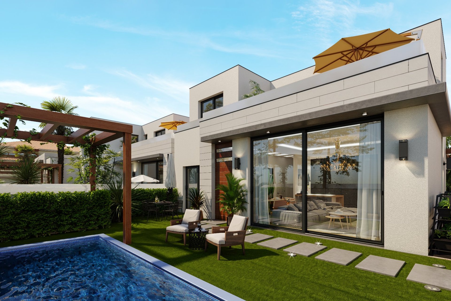 Nouvelle construction - Maison de ville - Pilar de la Horadada