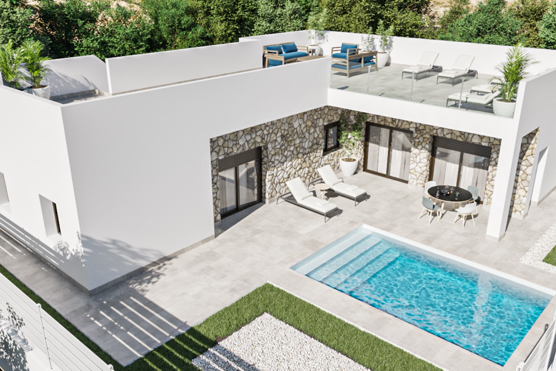 Nouvelle construction - Maison de ville - Pinoso