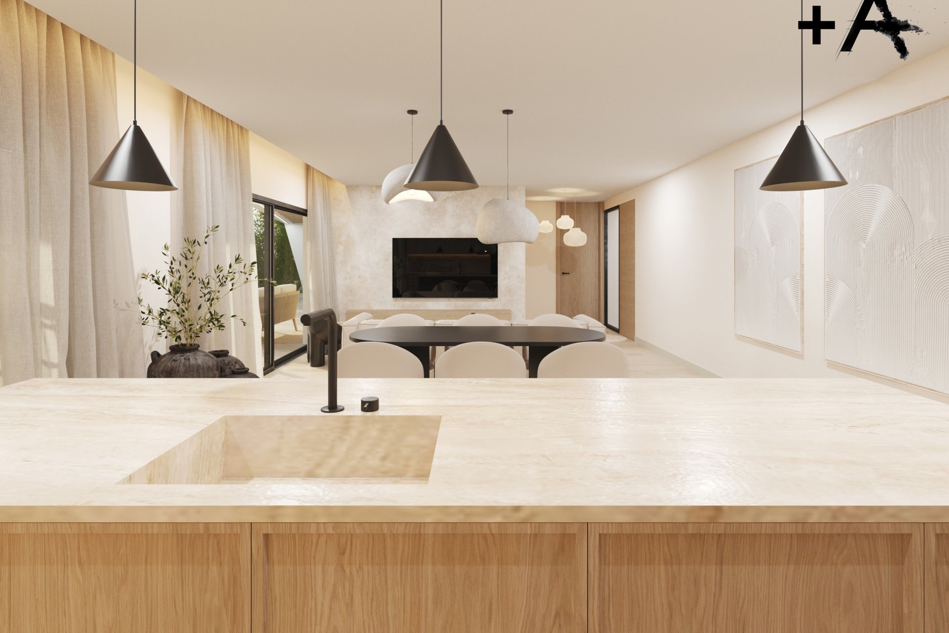 Nouvelle construction - Maison de ville - Polop