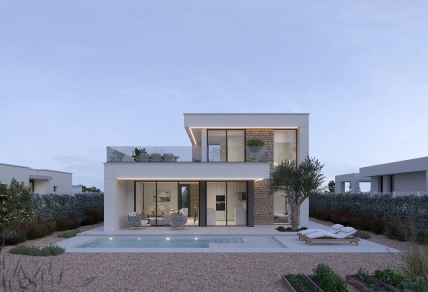 Nouvelle construction - Villa - Fuente Alamo - Hacienda del Alamo Golf