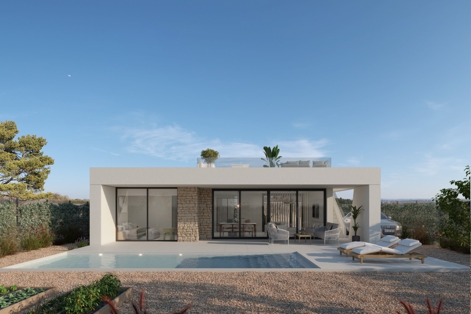 Nouvelle construction - Villa - Fuente Alamo - Hacienda del Alamo Golf