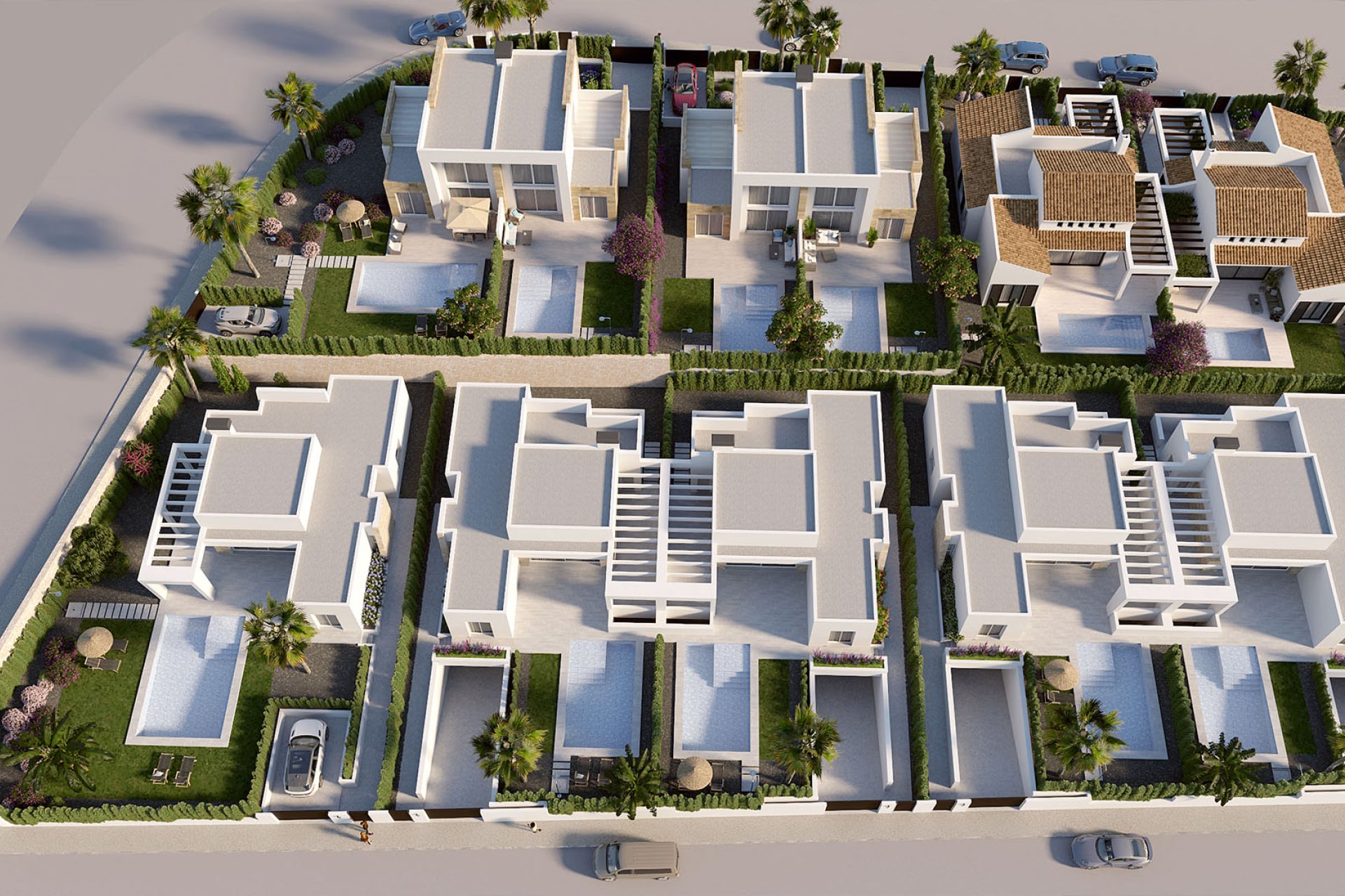 Nouvelle construction - Villa / Jumelée - Algorfa