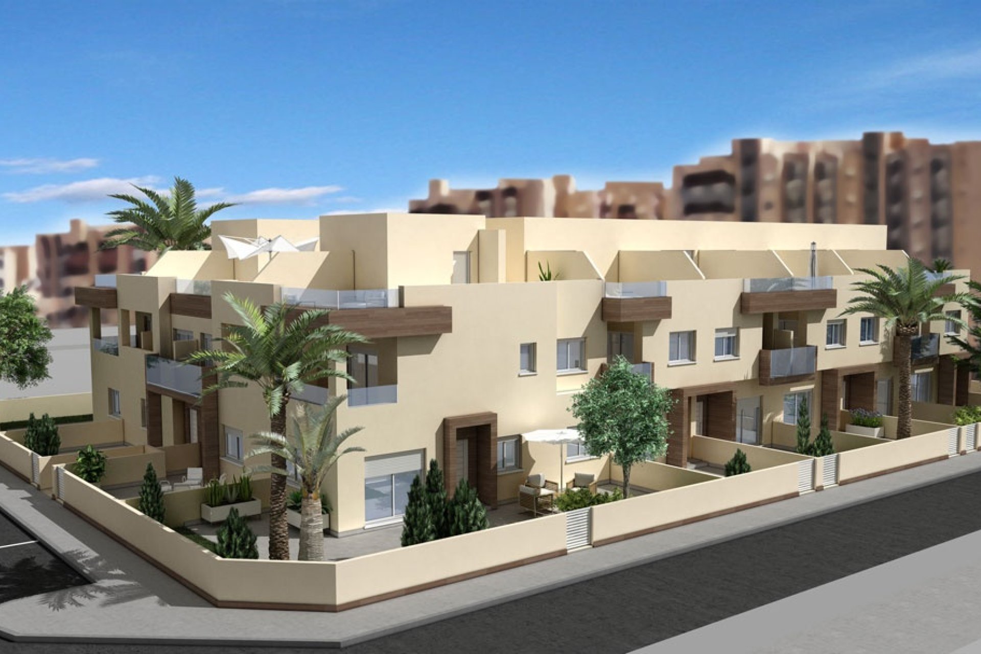 Nowy budynek - Dupleks - La Manga del Mar Menor