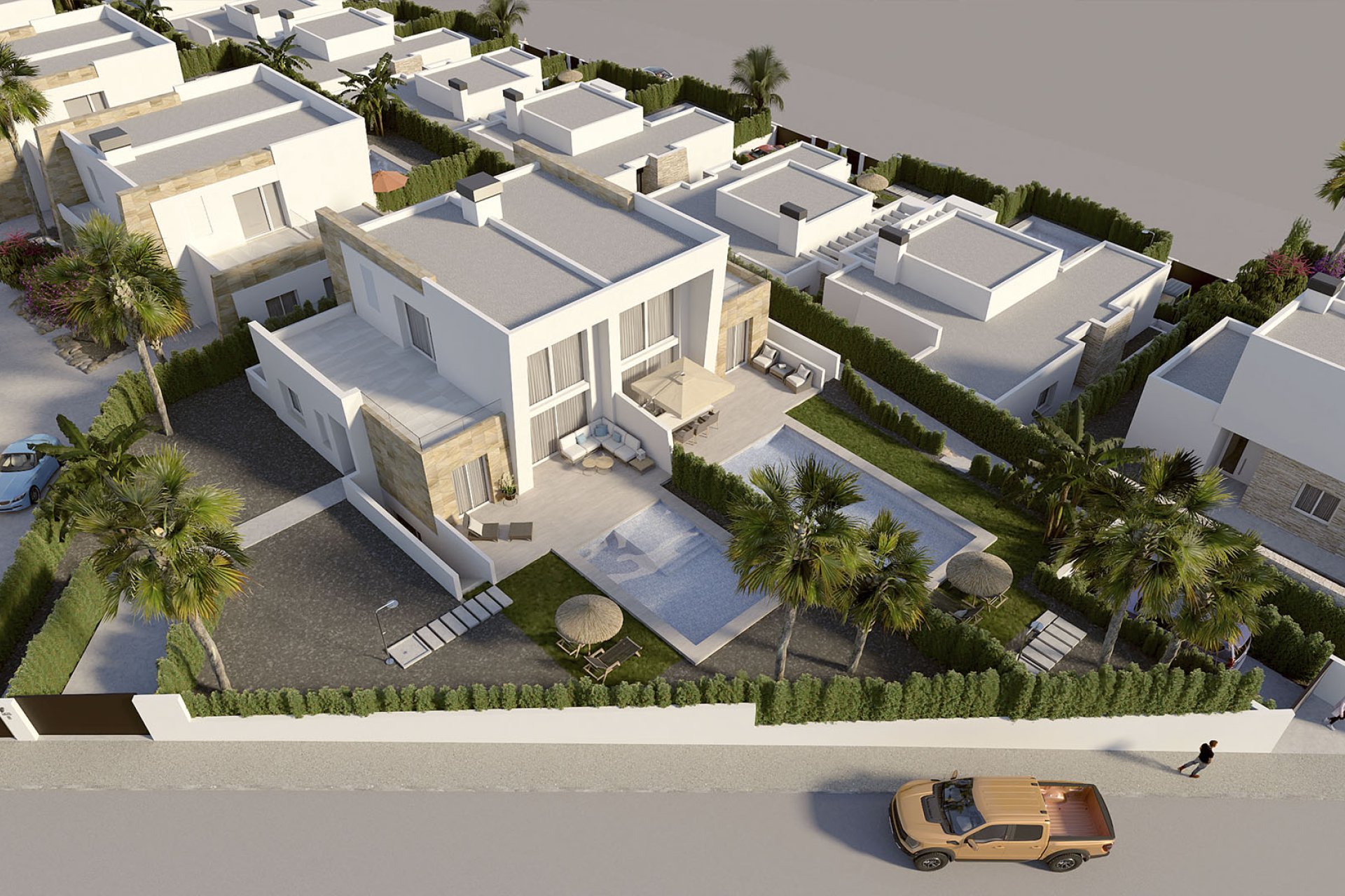 Nowy budynek - low-bungalow - Algorfa