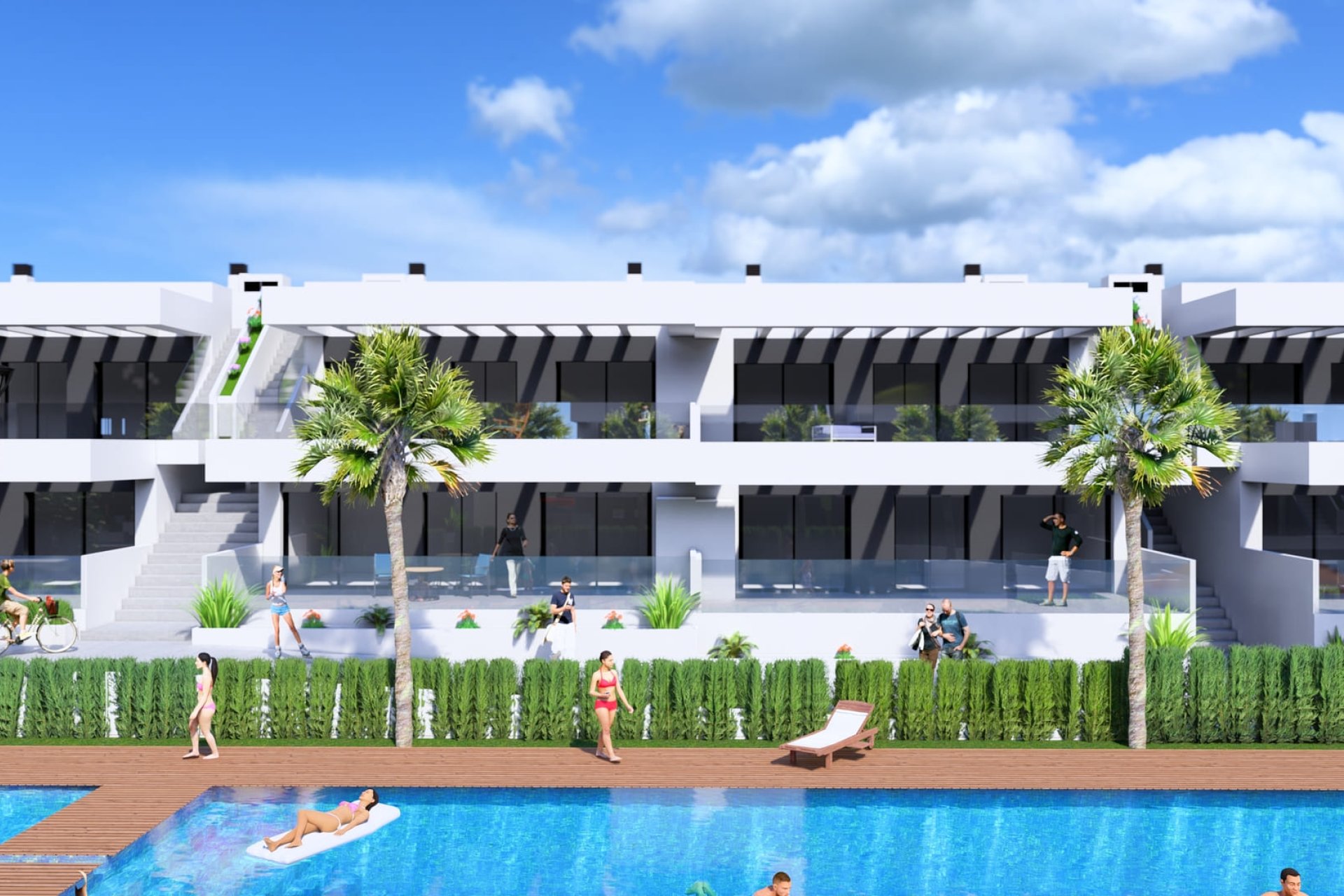 Nowy budynek - low-bungalow - Algorfa
