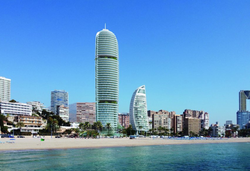 Nowy budynek - Mieszkanie w bloku - Benidorm