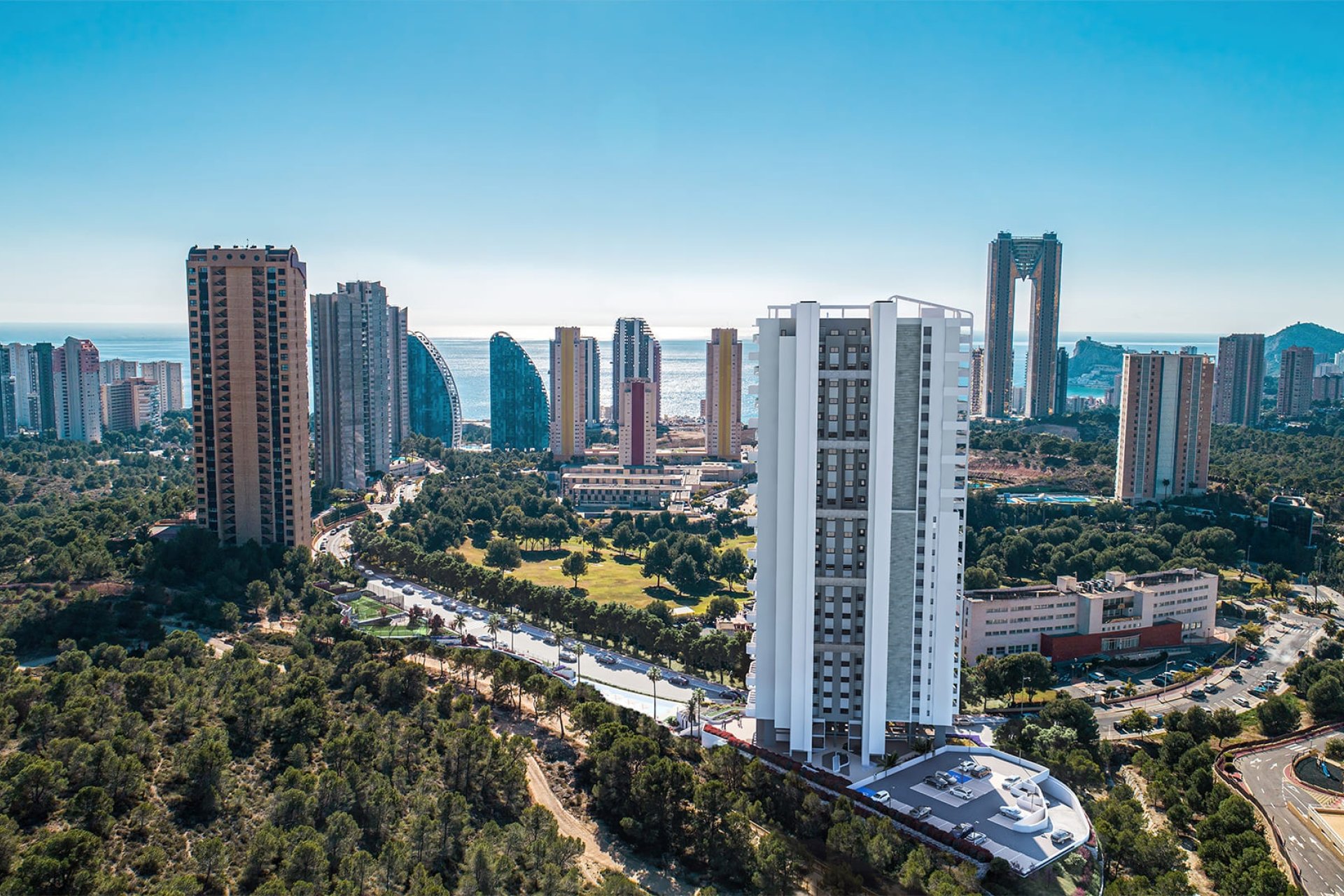 Nowy budynek - Mieszkanie w bloku - Benidorm