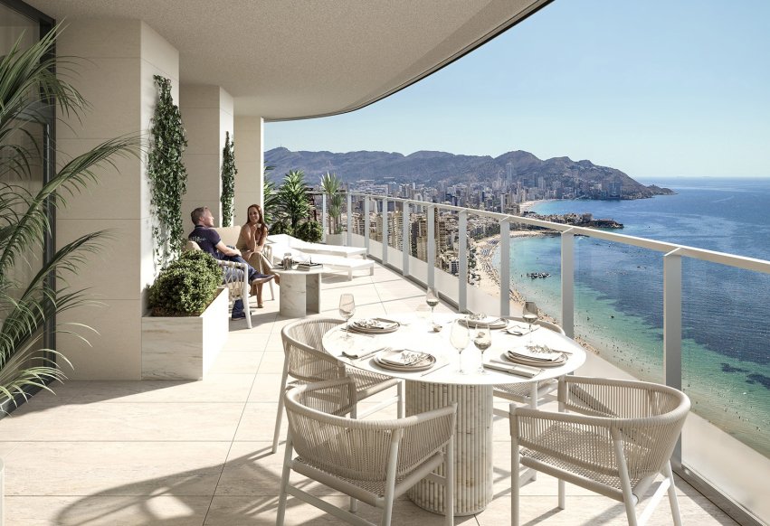 Nowy budynek - Mieszkanie w bloku - Benidorm