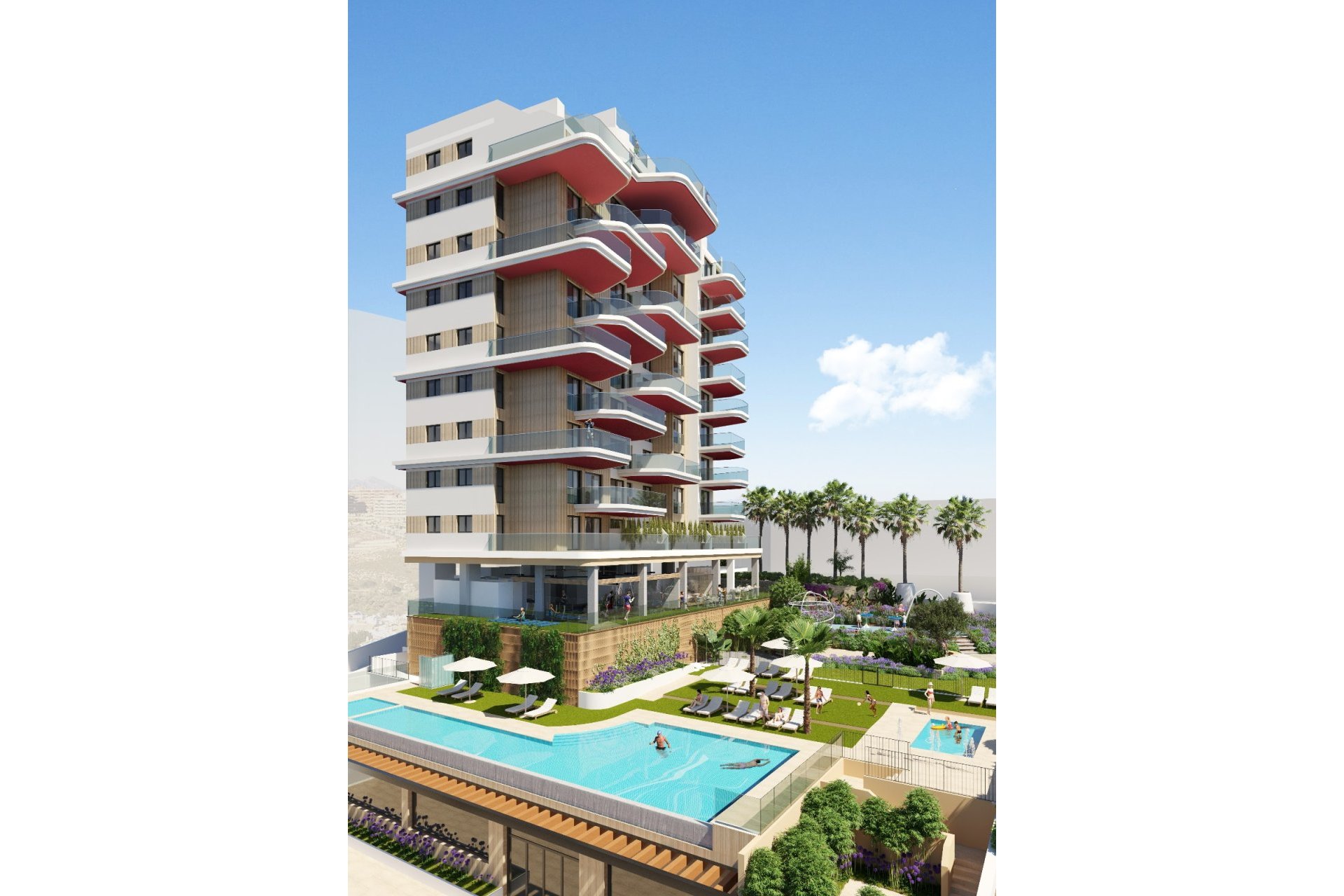 Nowy budynek - Mieszkanie w bloku - Calpe
