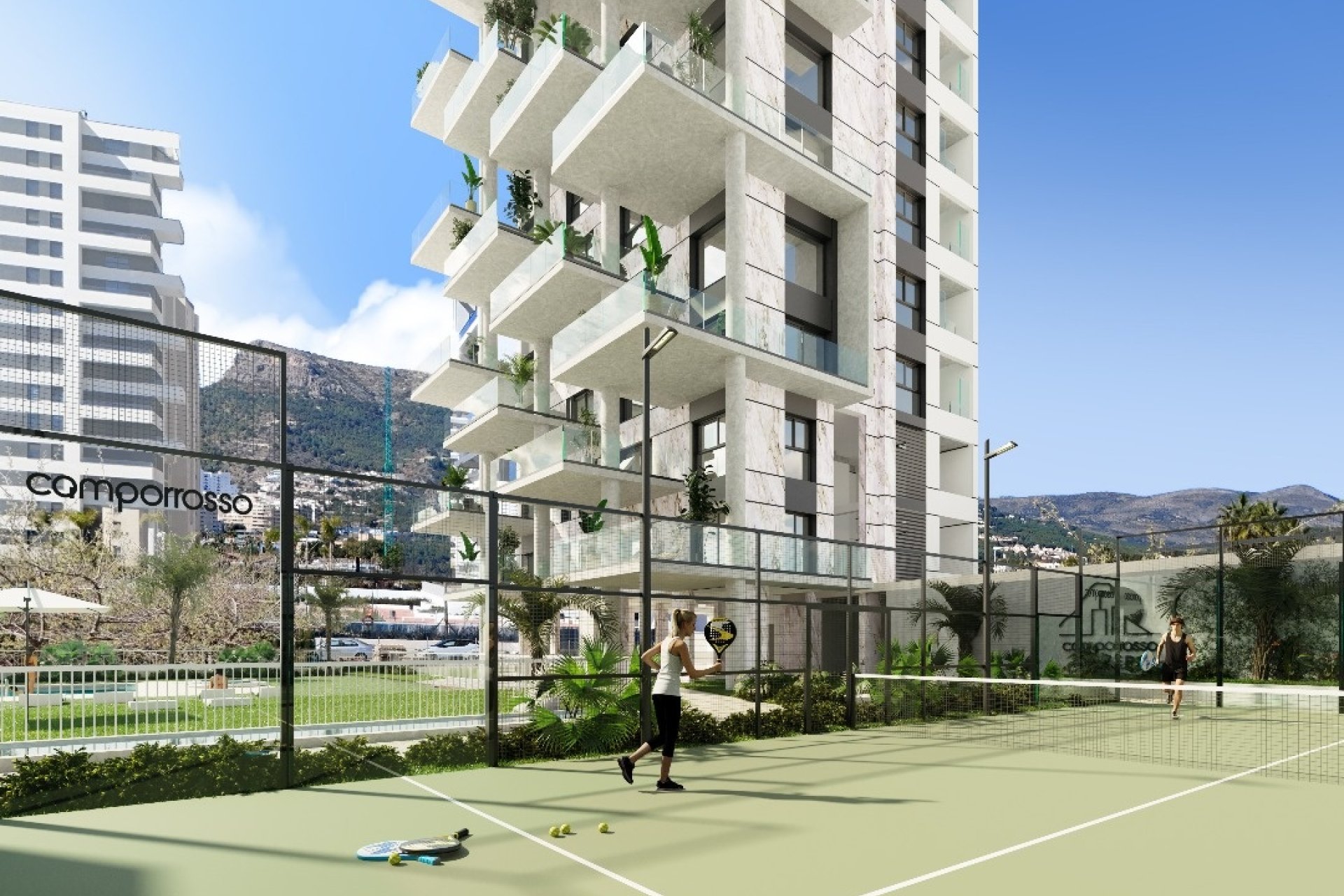 Nowy budynek - Mieszkanie w bloku - Calpe