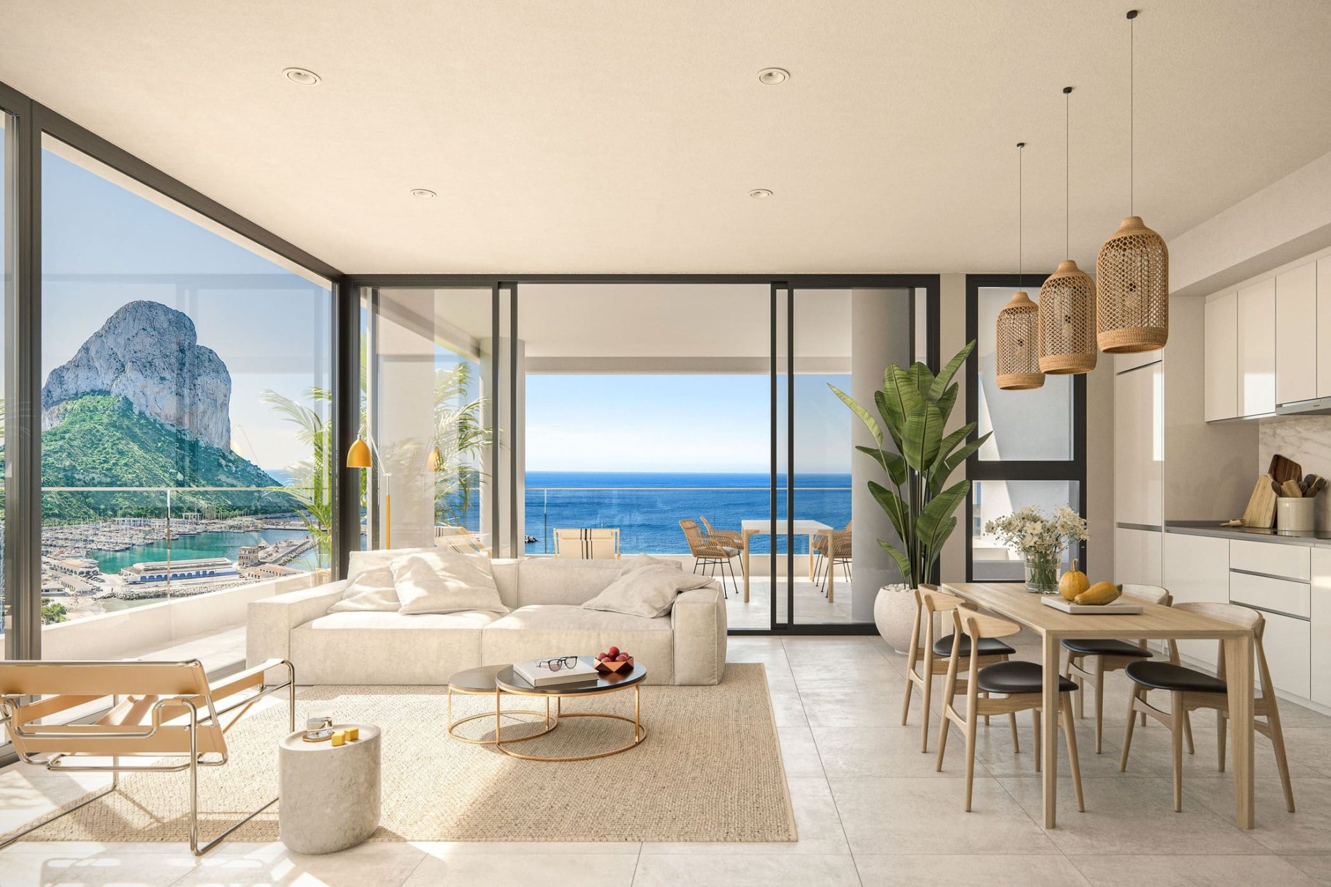 Nowy budynek - Mieszkanie w bloku - Calpe