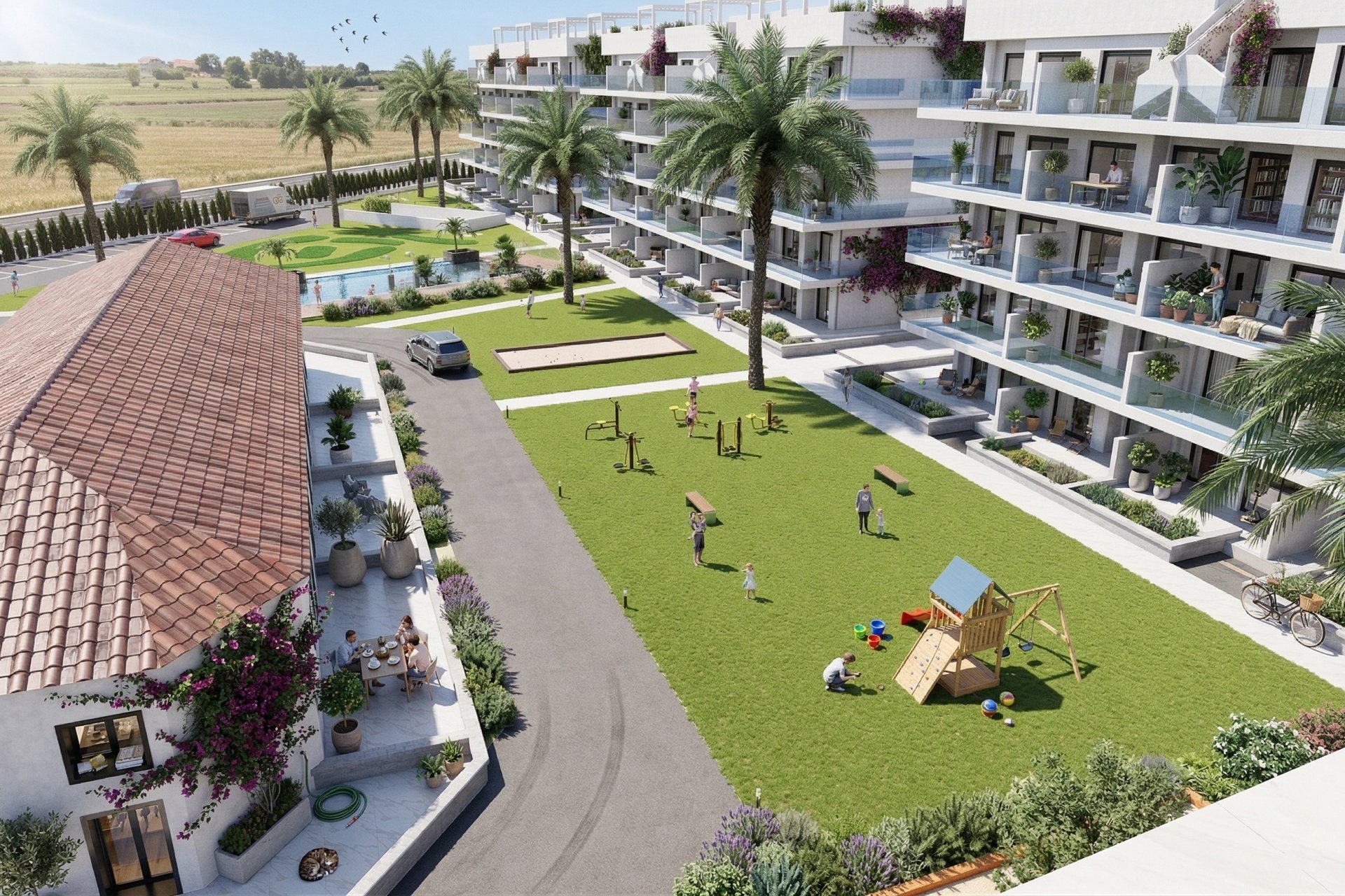 Nowy budynek - Mieszkanie w bloku - Guardamar del Segura