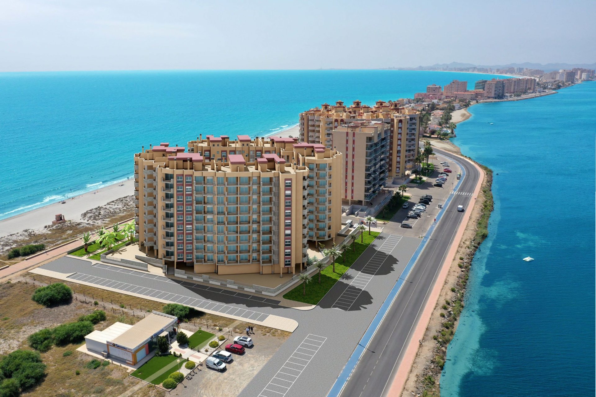 Nowy budynek - Mieszkanie w bloku - La Manga del Mar Menor
