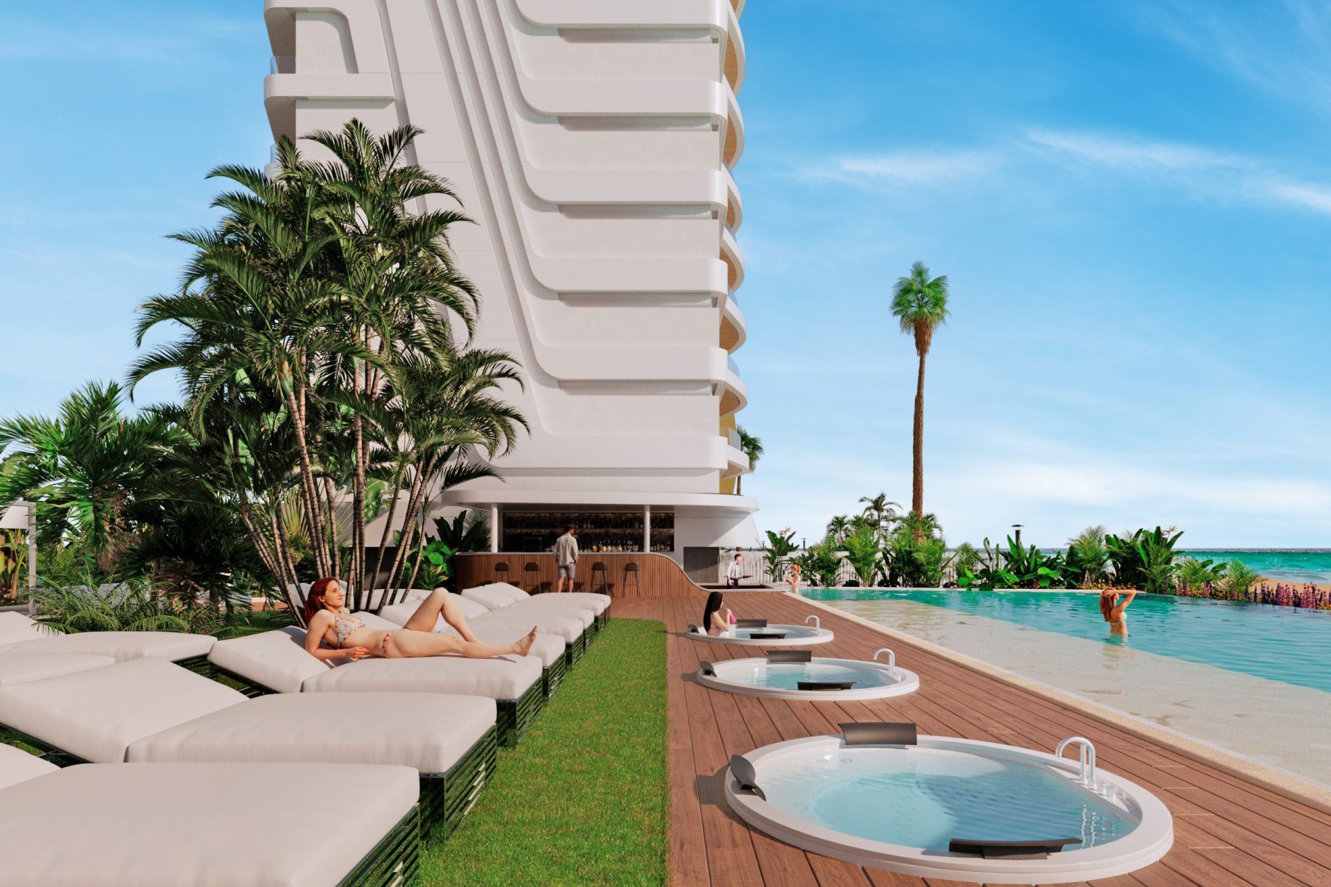 Nowy budynek - Mieszkanie w bloku - La Manga del Mar Menor