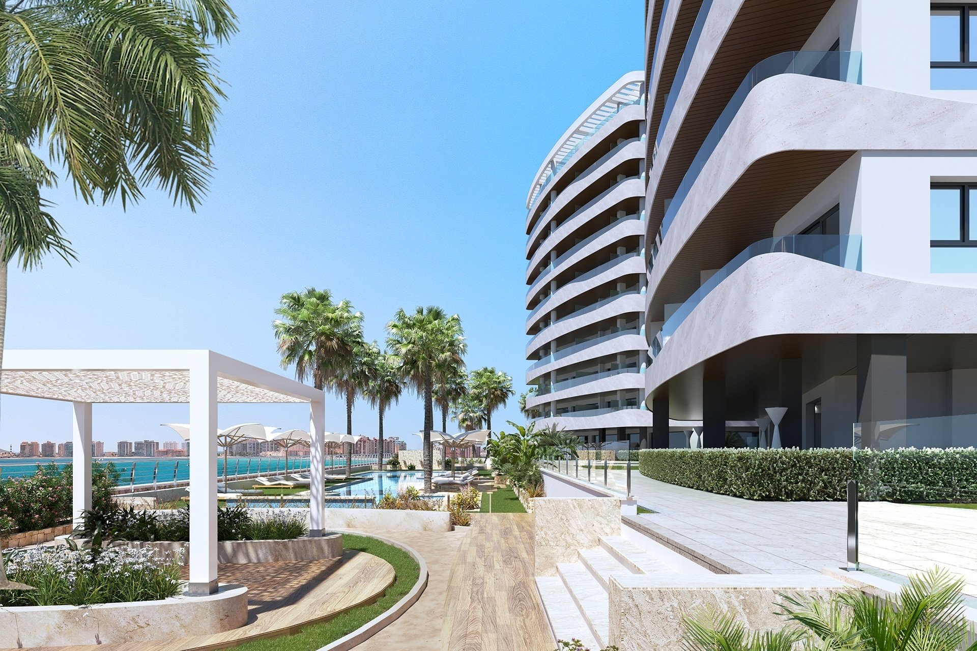 Nowy budynek - Mieszkanie w bloku - La Manga del Mar Menor