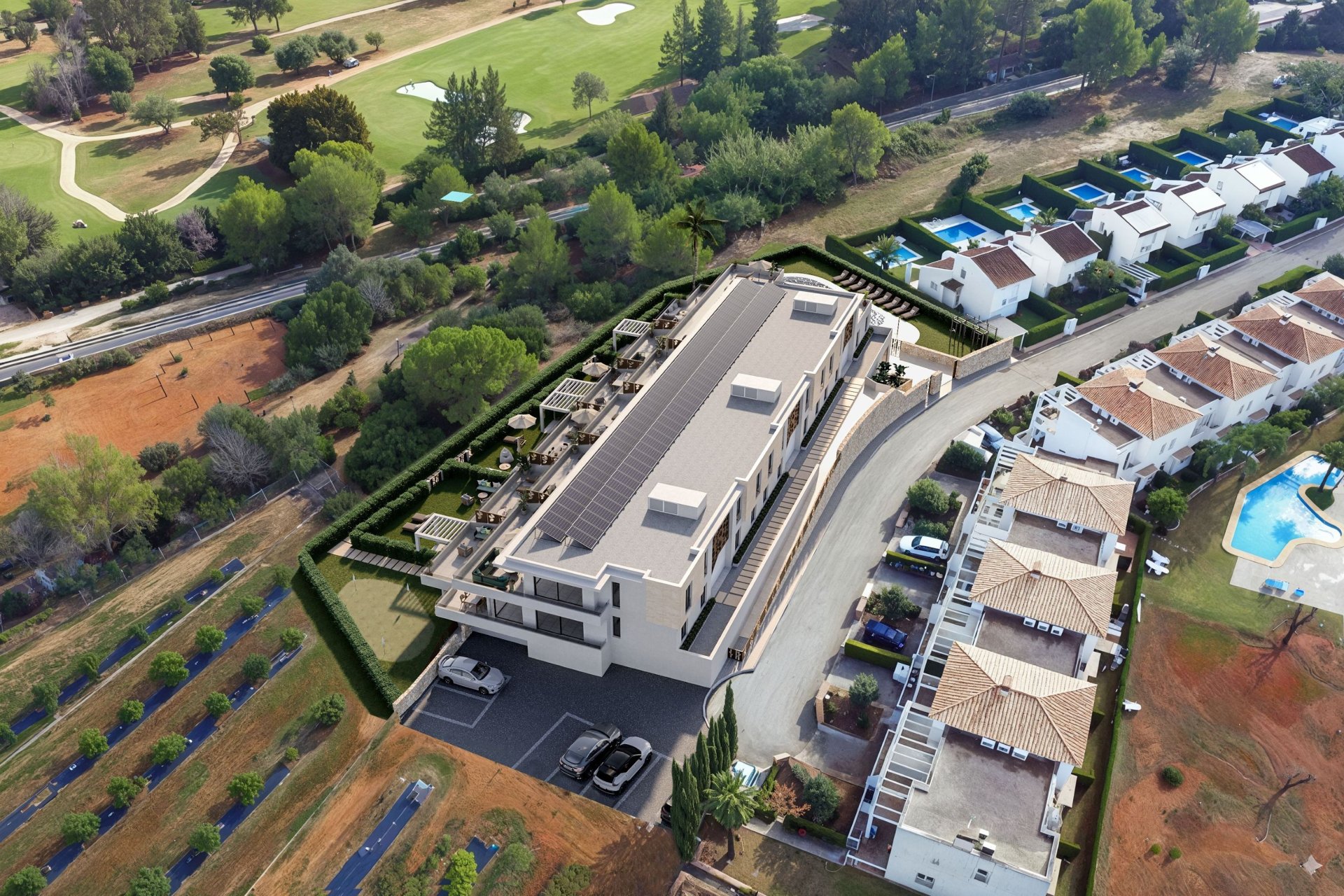 Nowy budynek - Mieszkanie w bloku - La Sella