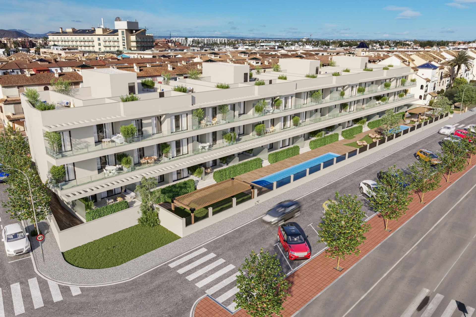 Nowy budynek - Mieszkanie w bloku - Los Alcázares