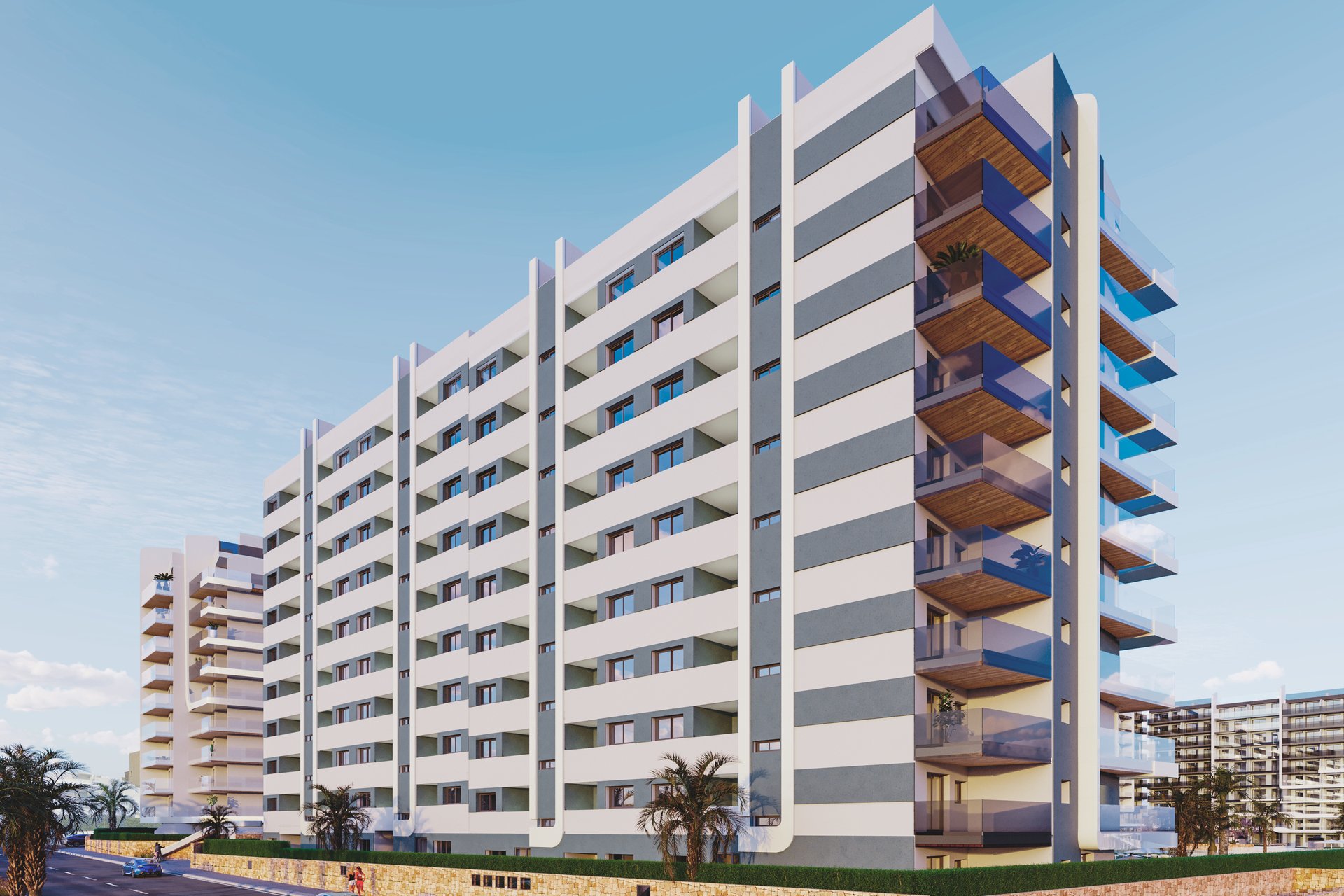 Nowy budynek - Mieszkanie w bloku - Torrevieja