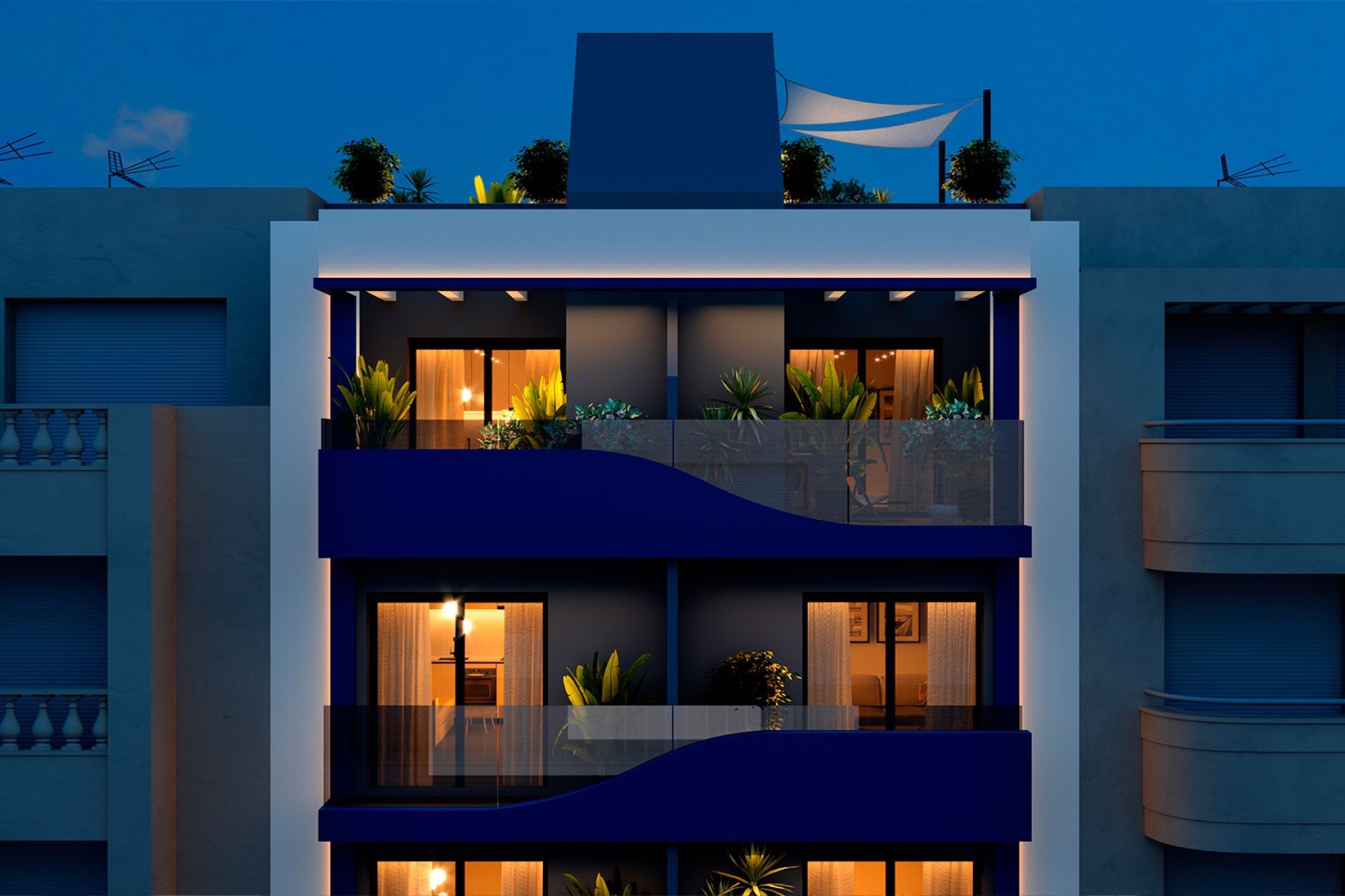 Nowy budynek - Penthouse - Torrevieja