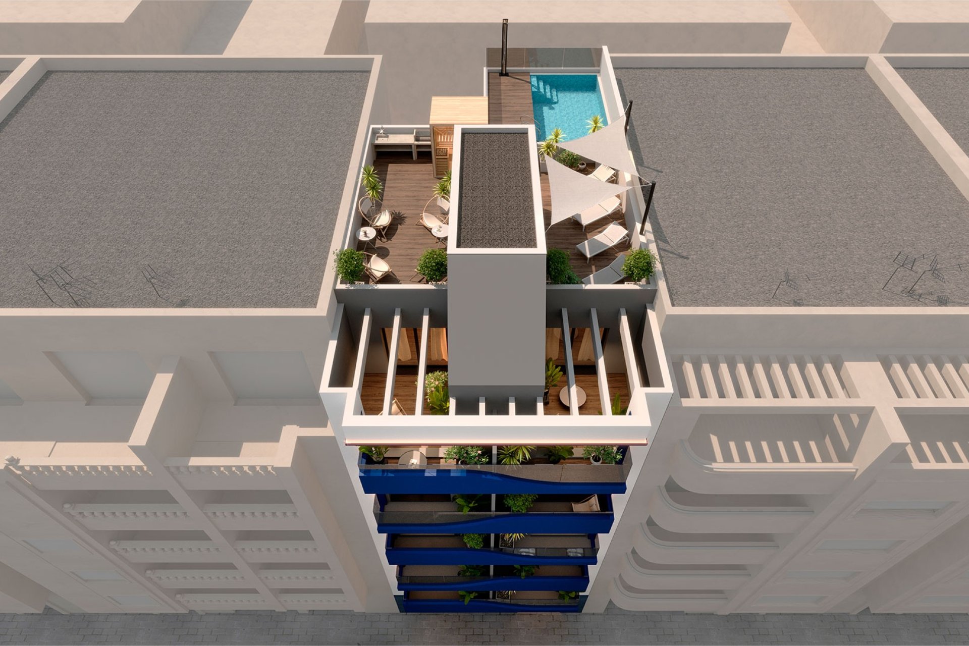 Nowy budynek - Penthouse - Torrevieja