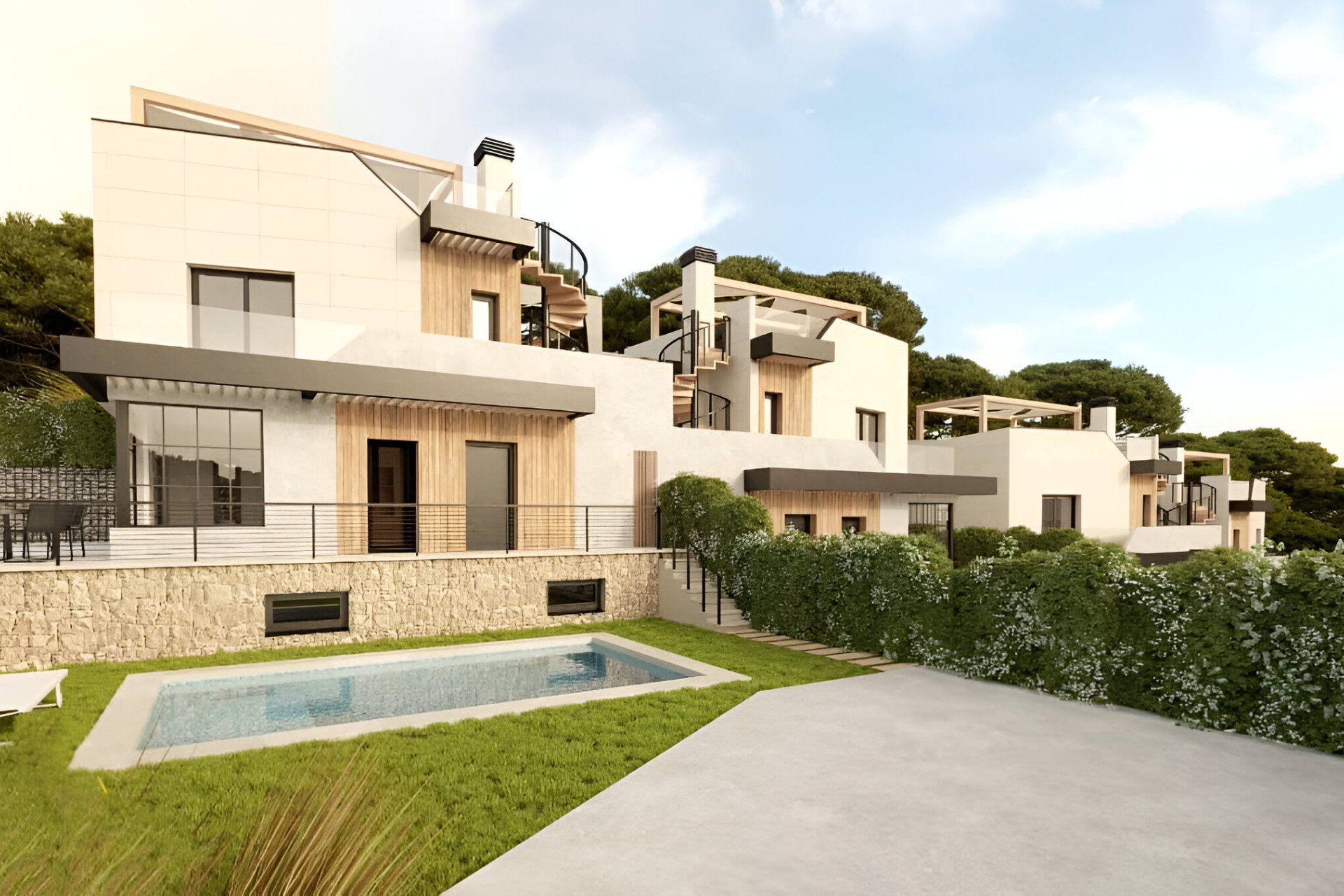 Nowy budynek - semi-detached - Polop