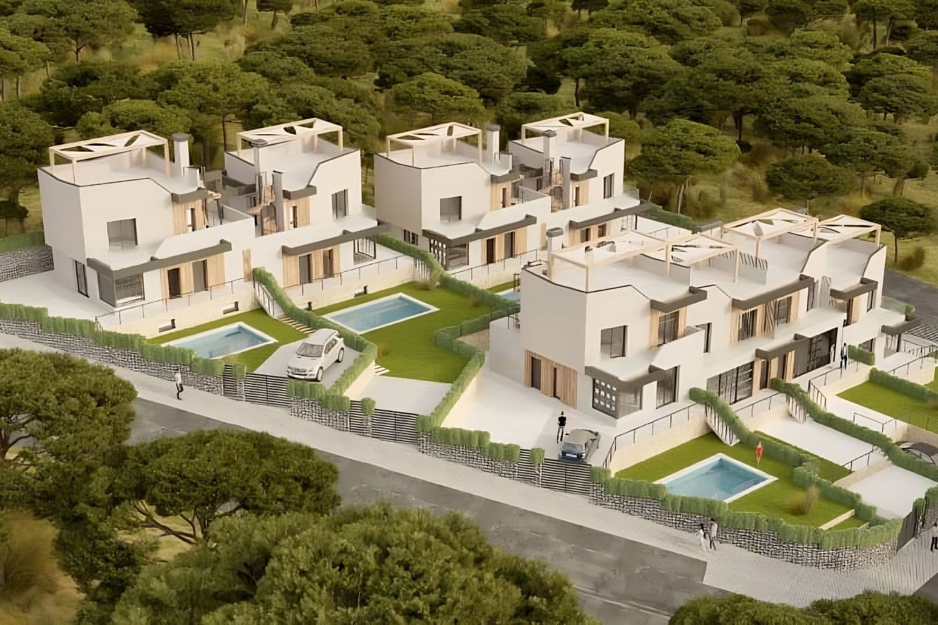 Nowy budynek - semi-detached - Polop