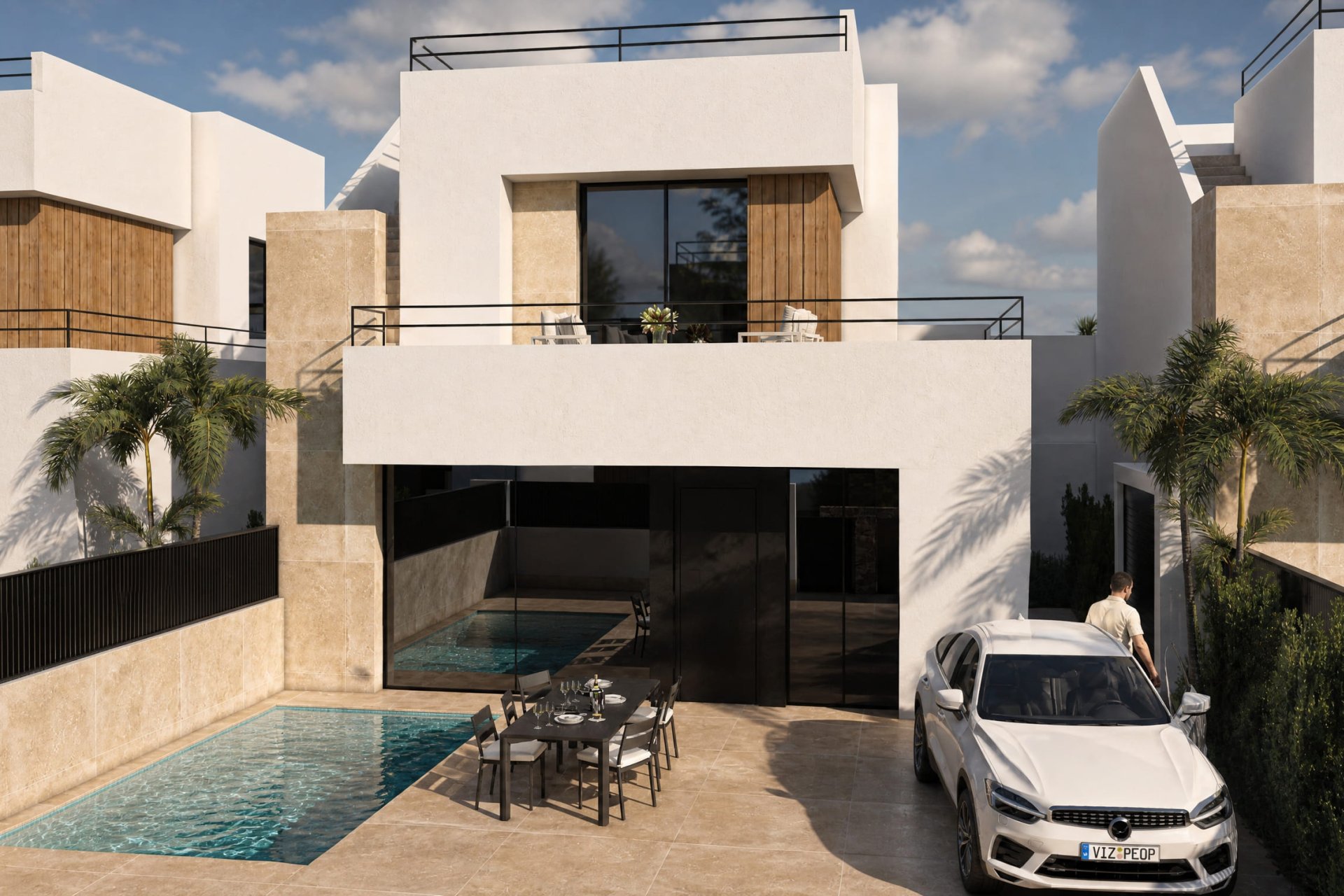 Nowy budynek - Villa - Alhama de Murcia
