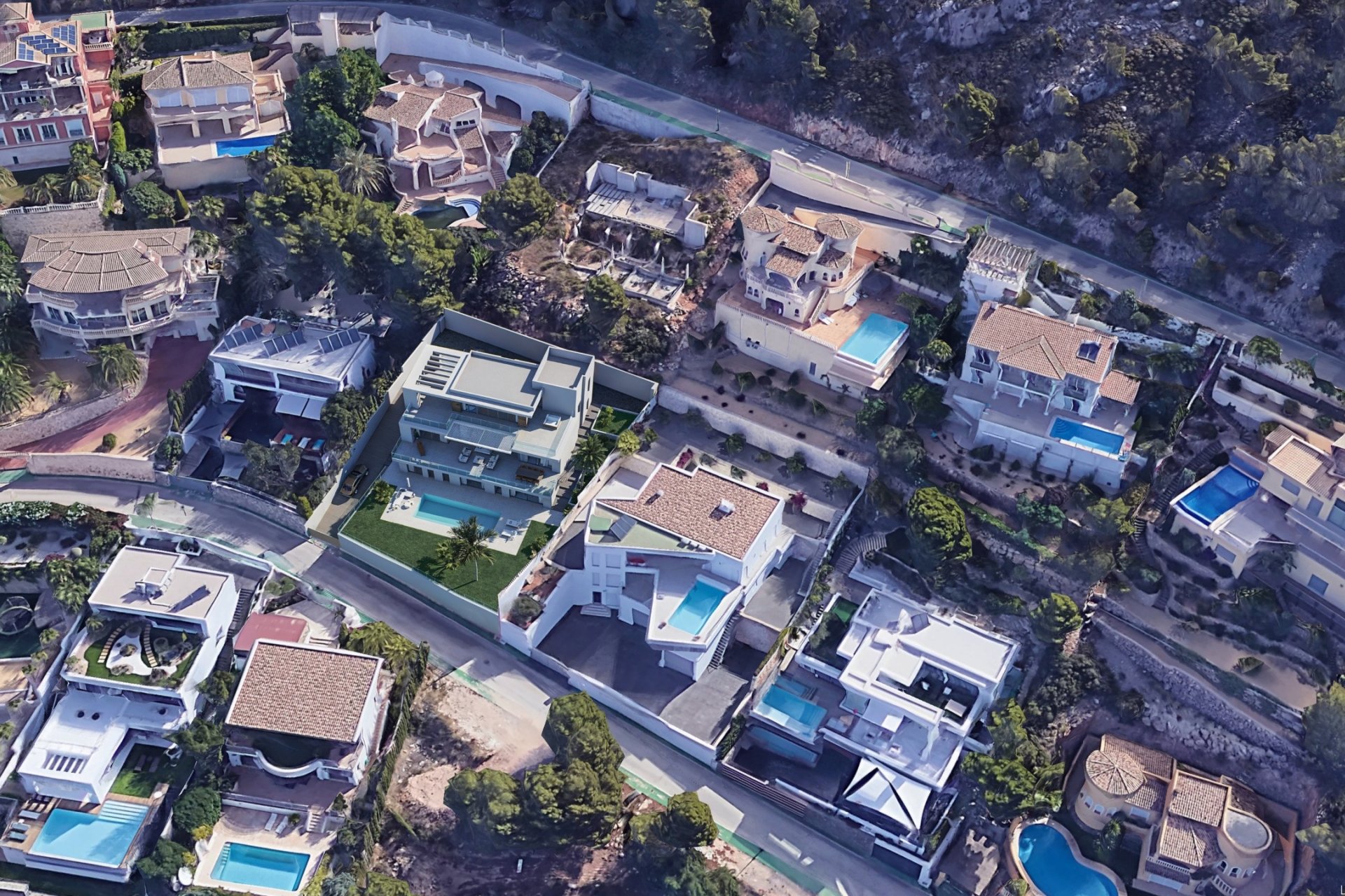Nowy budynek - Villa - Altea