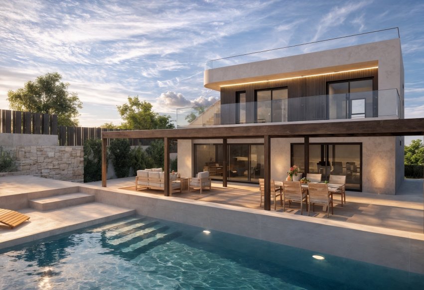 Nowy budynek - Villa - Cabo de Palos