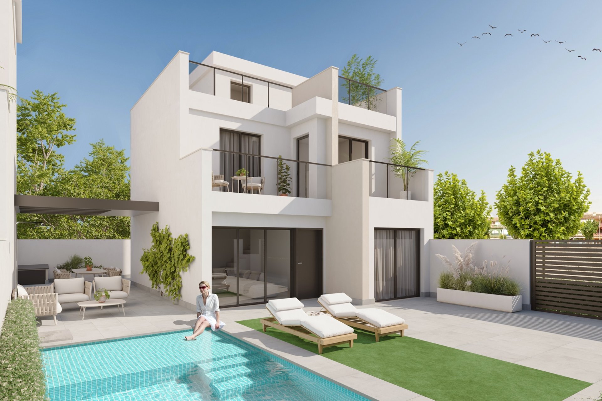 Nowy budynek - Villa - Los Alcázares