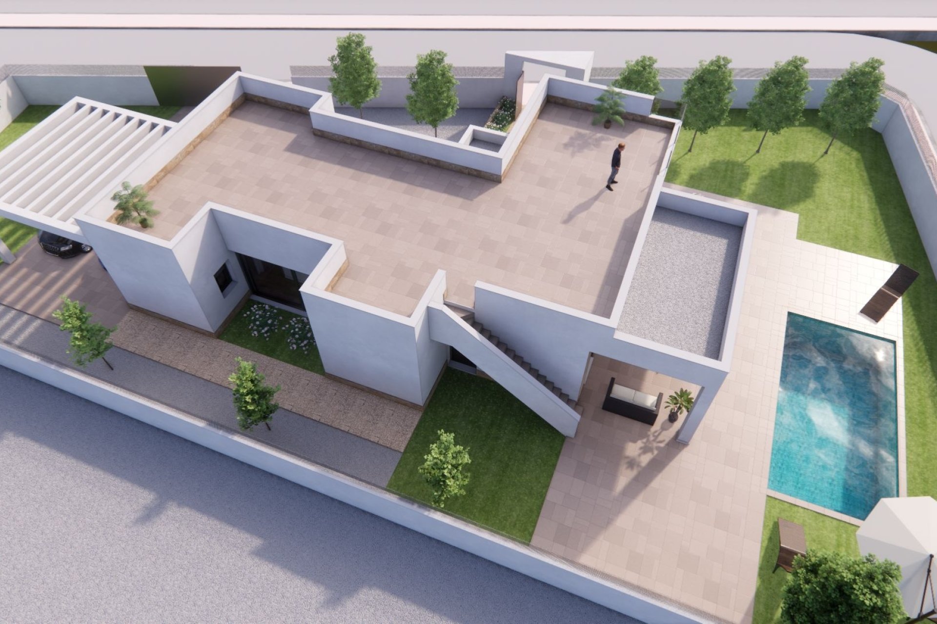 Nowy budynek - Villa - Orihuela Costa - Vistabella