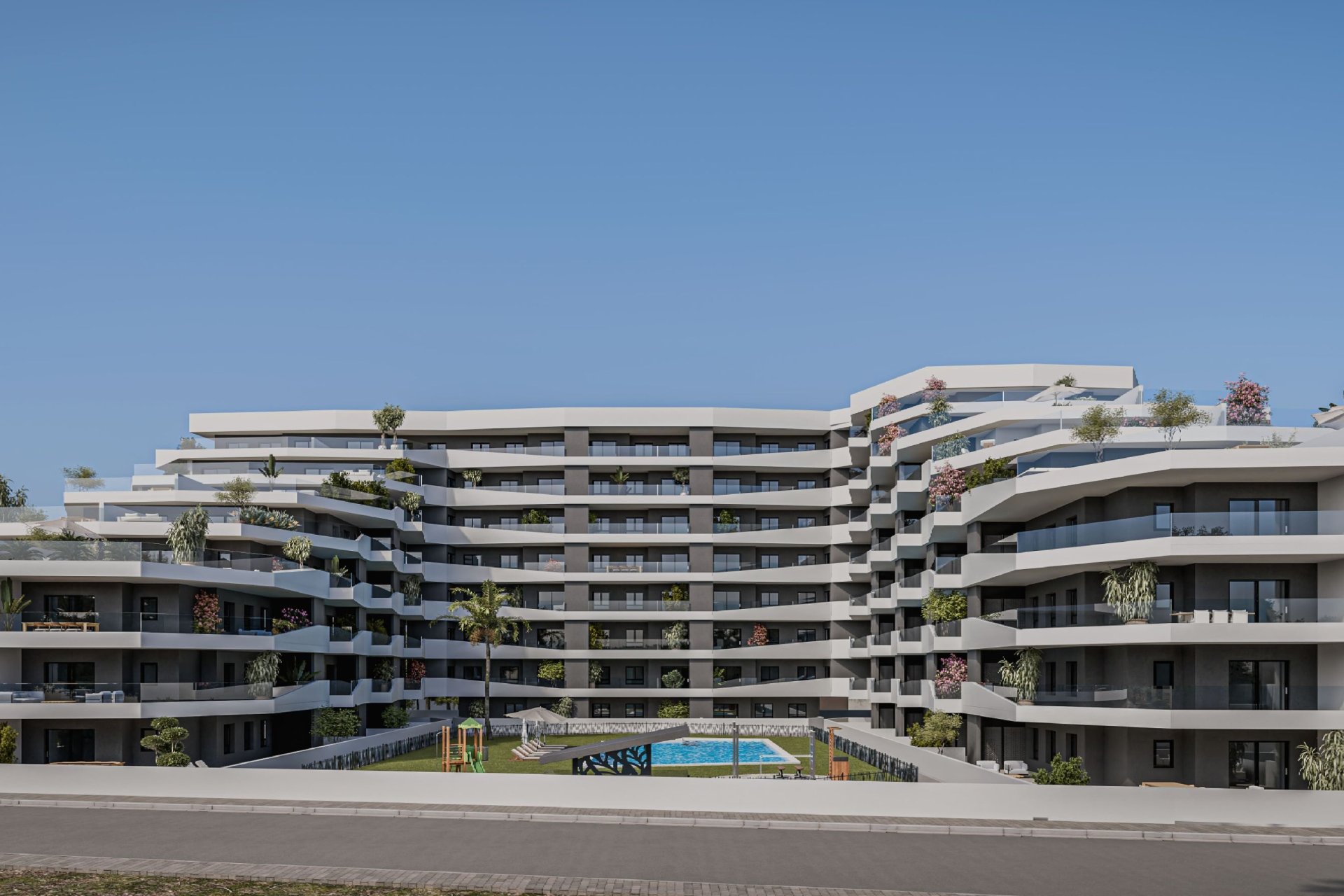 Nybygg - Leilighet / leilighet - San Miguel de Salinas