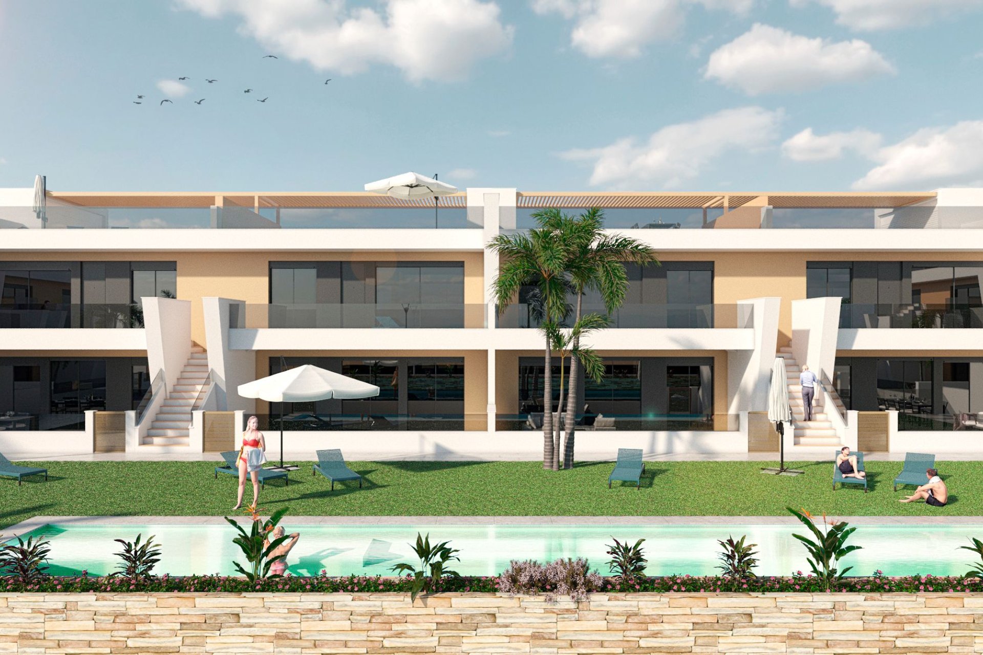 Nybygg - low-bungalow - San Pedro del Pinatar