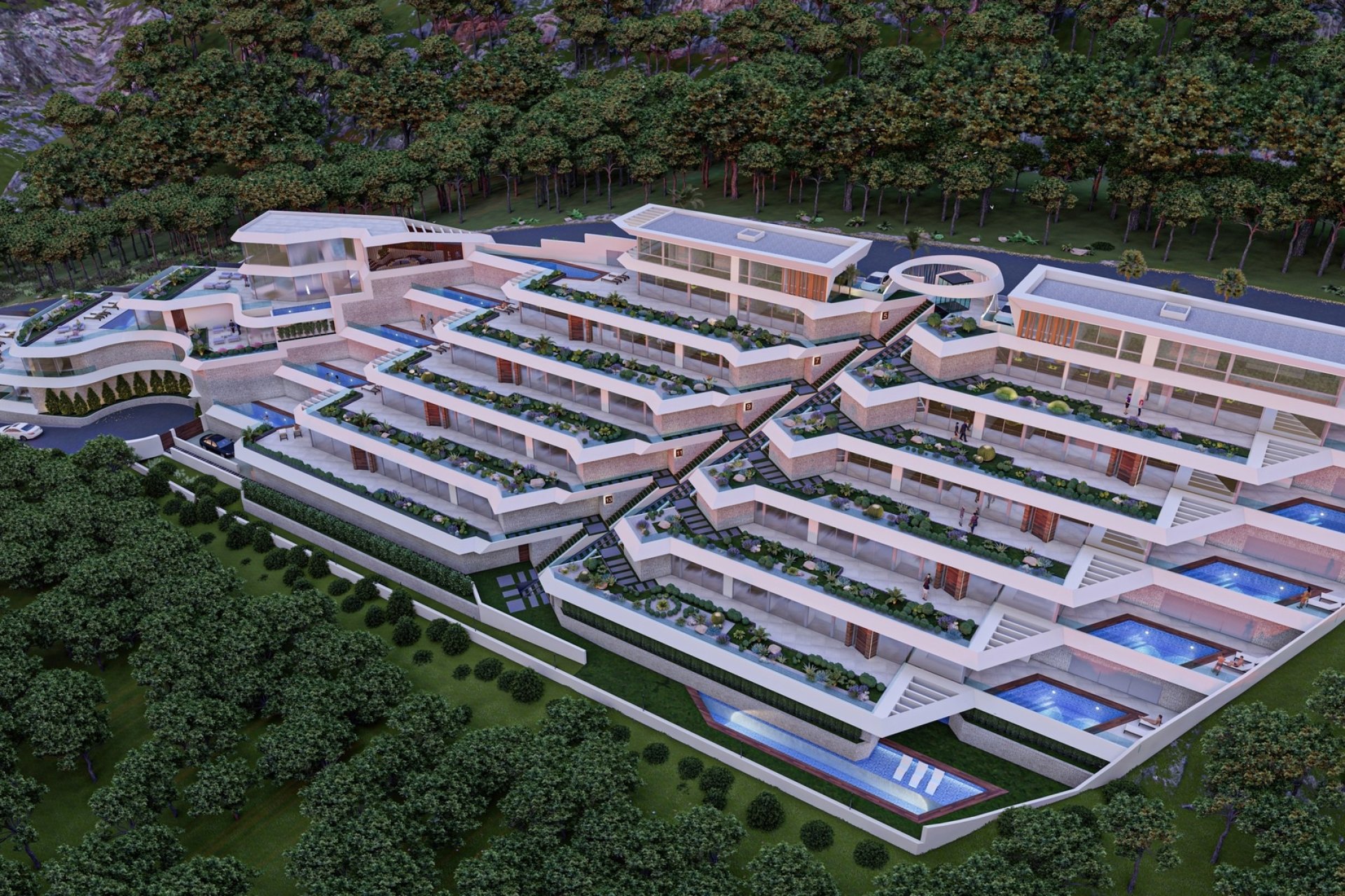 Nybygg - Toppleilighet - Pueblo Mascarat
