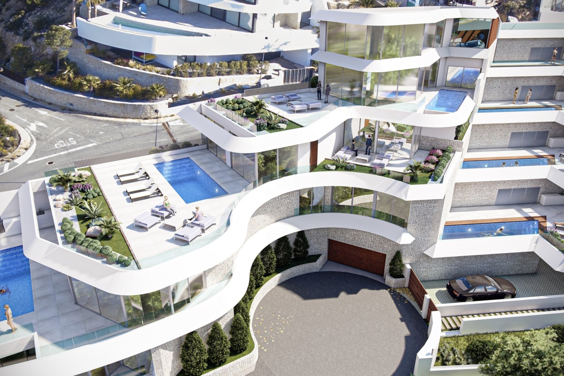 Nybygg - Toppleilighet - Pueblo Mascarat