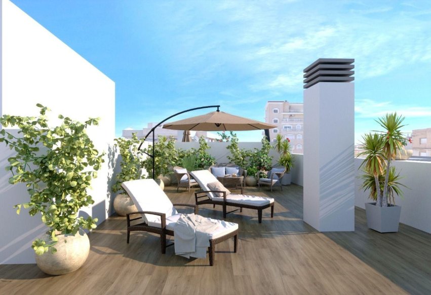 Nybygg - Toppleilighet - Torrevieja
