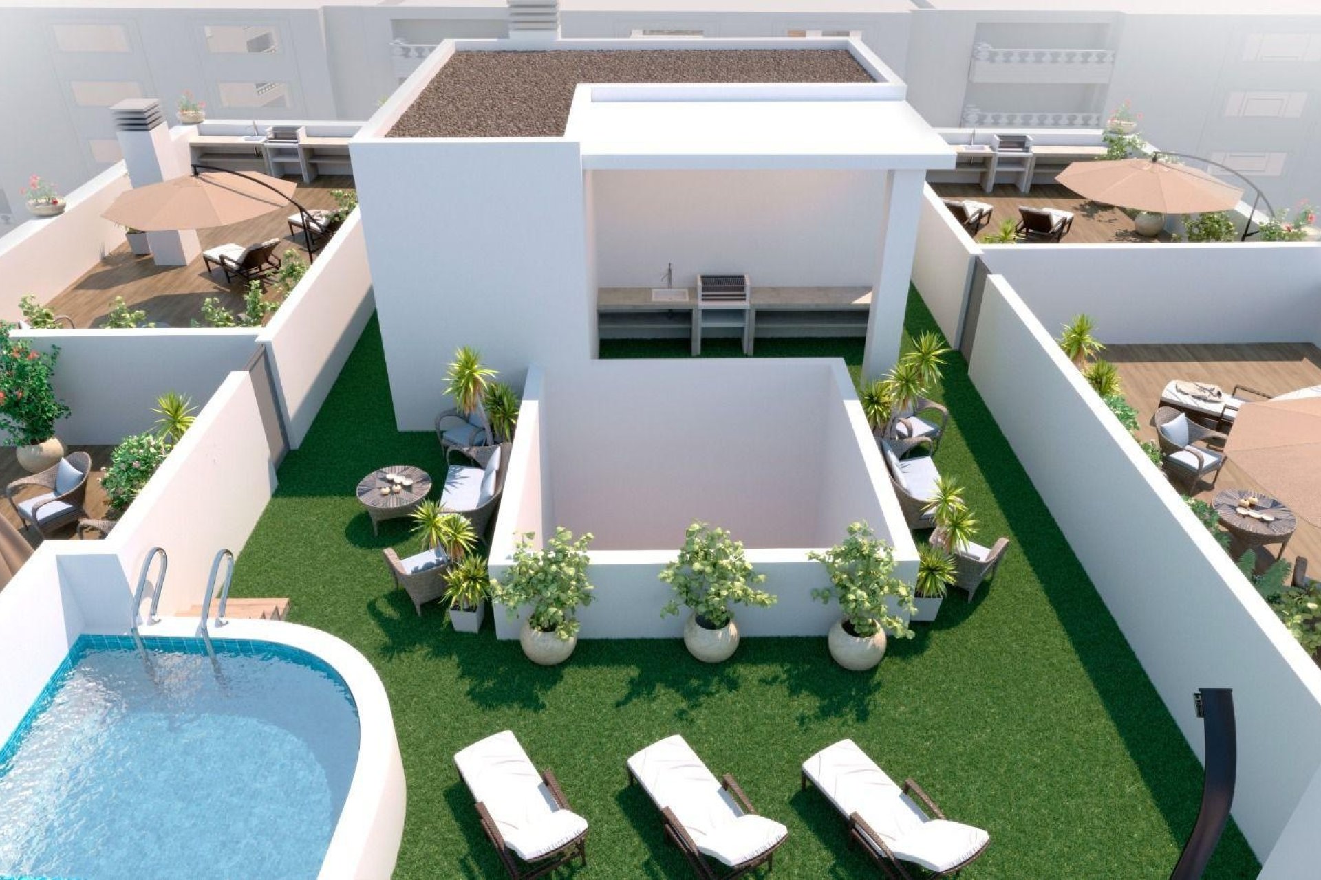 Nybygg - Toppleilighet - Torrevieja