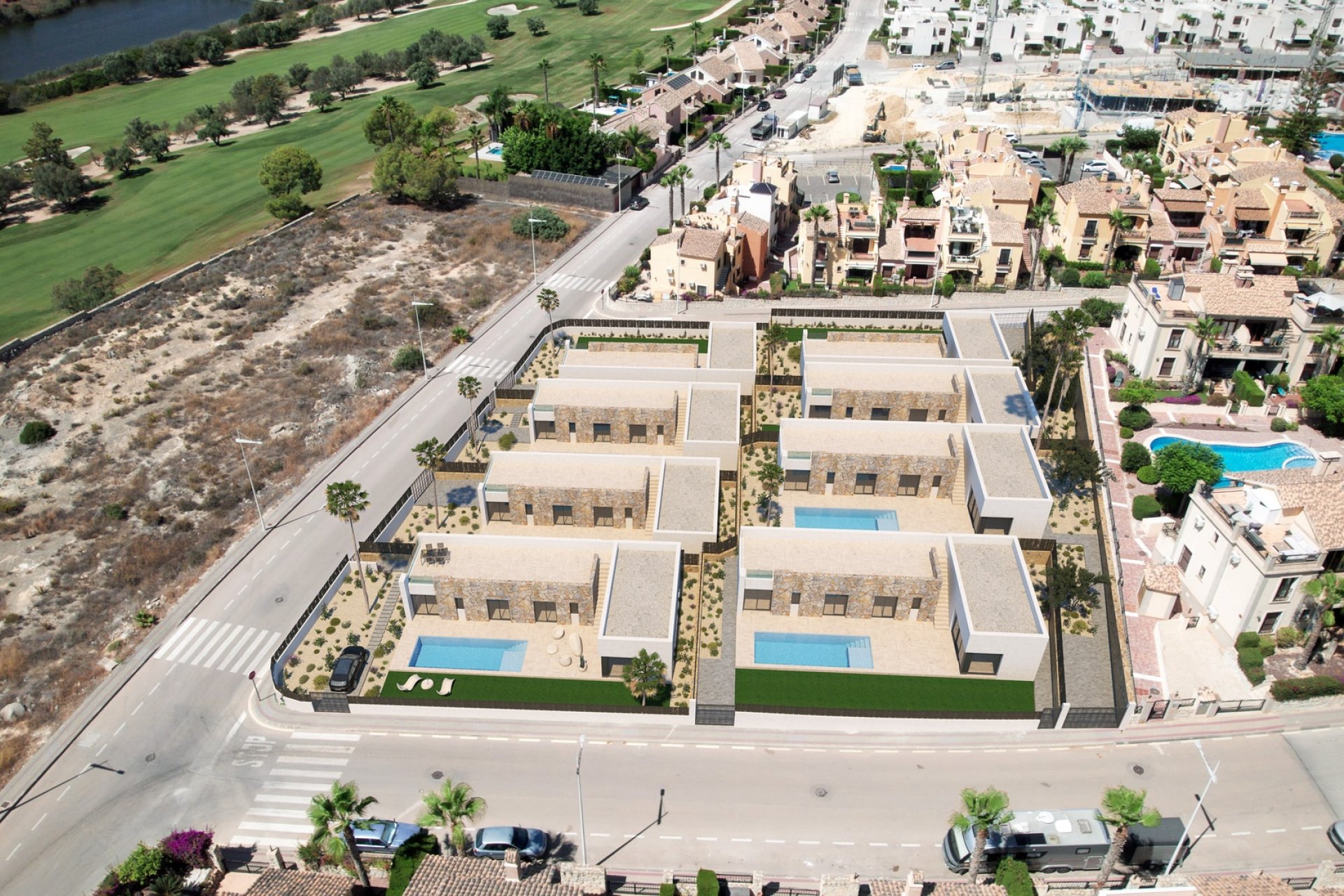 Nybygg - Villa - Algorfa - La Finca Golf