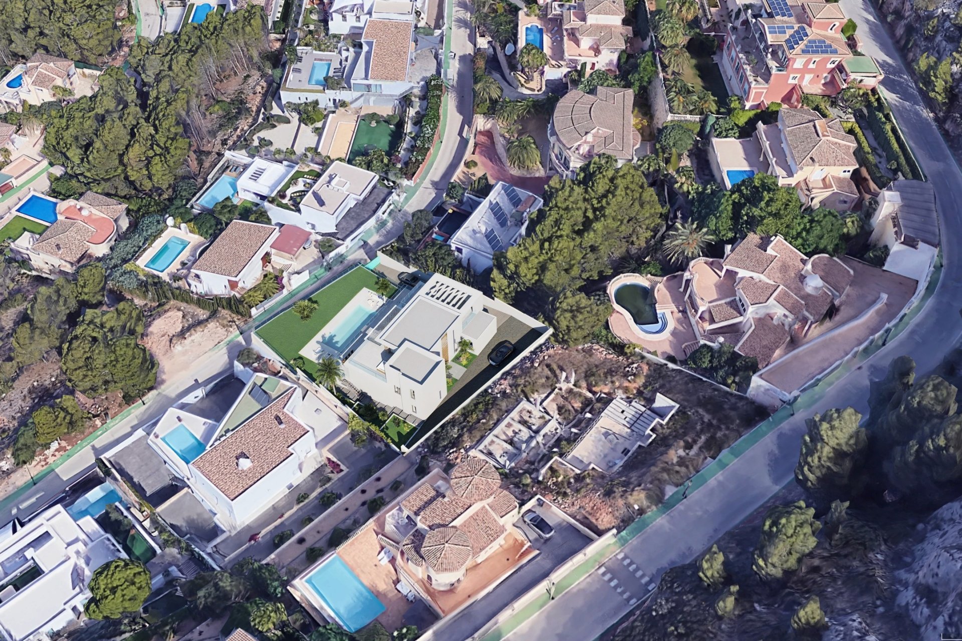 Nybygg - Villa - Altea