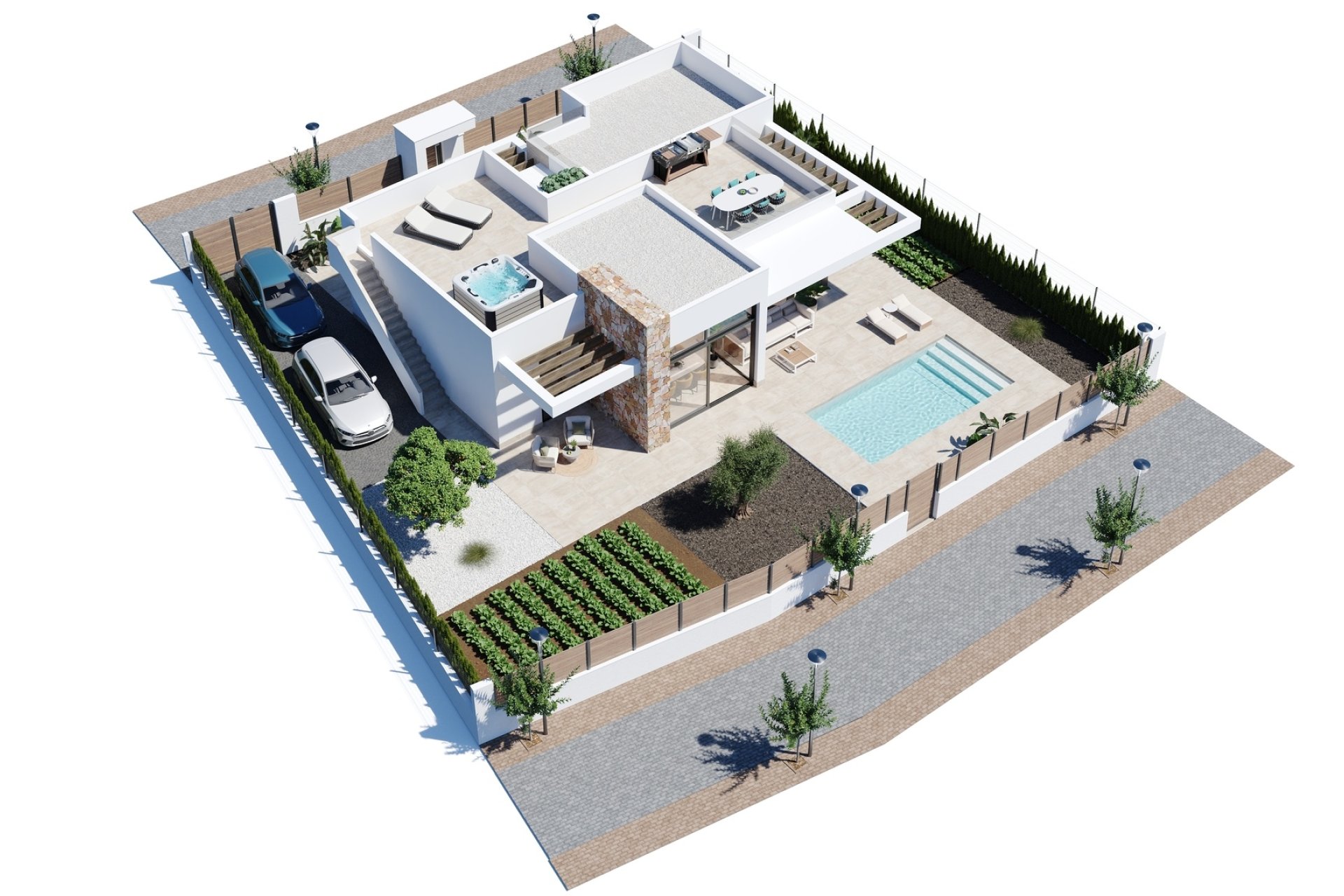 Nybygg - Villa - Fuente Alamo - Hacienda del Alamo Golf