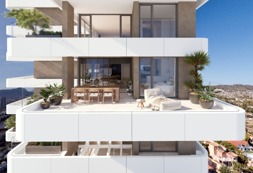 Obra nueva - Apartamento / piso - Calpe