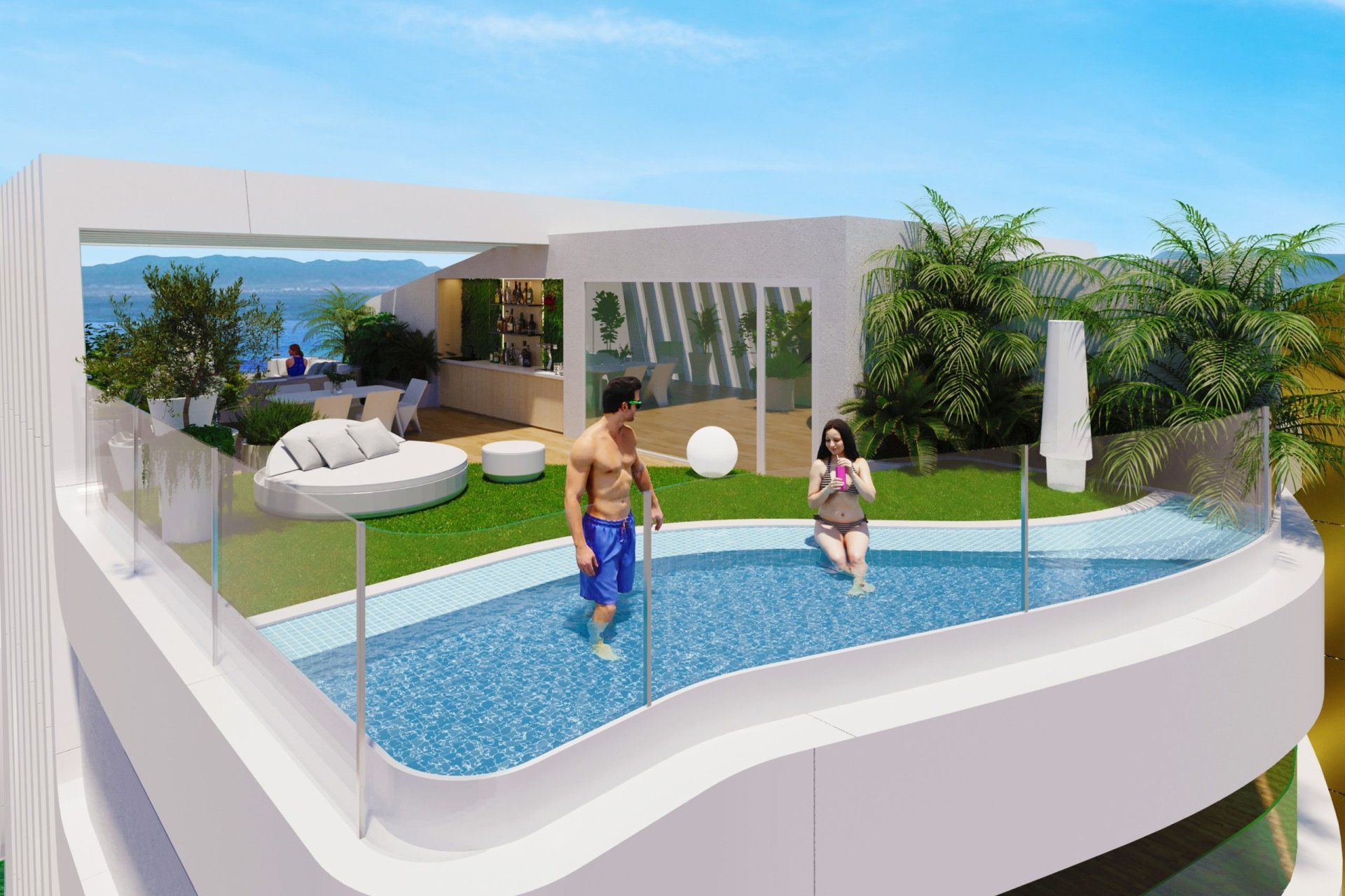 Obra nueva - Apartamento / piso - La Manga del Mar Menor