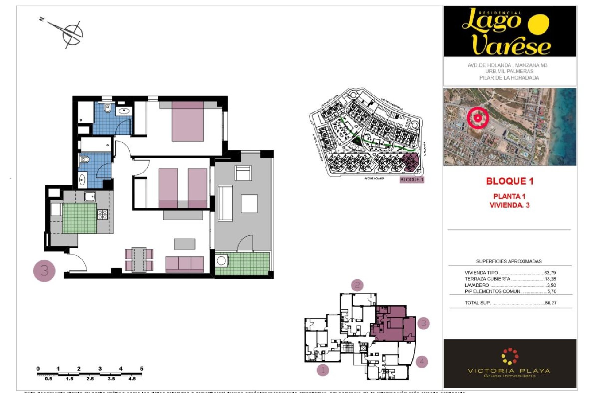 Obra nueva - Apartamento / piso - Pilar de la Horadada - Mil Palmeras