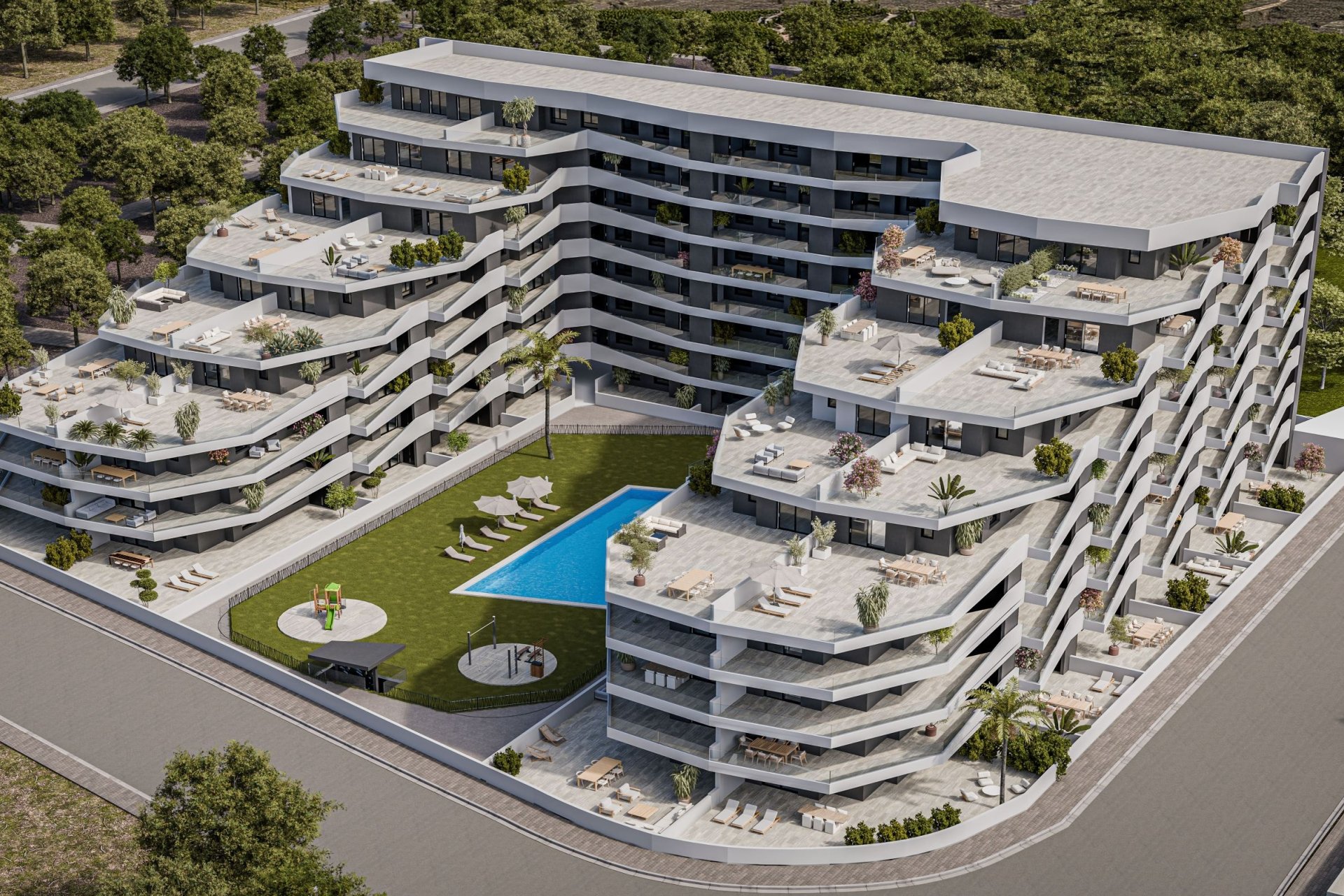 Obra nueva - Apartamento / piso - San Miguel de Salinas