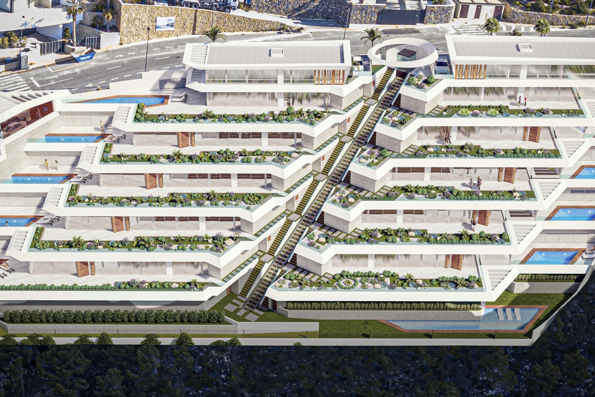 Obra nueva - Ático - Pueblo Mascarat