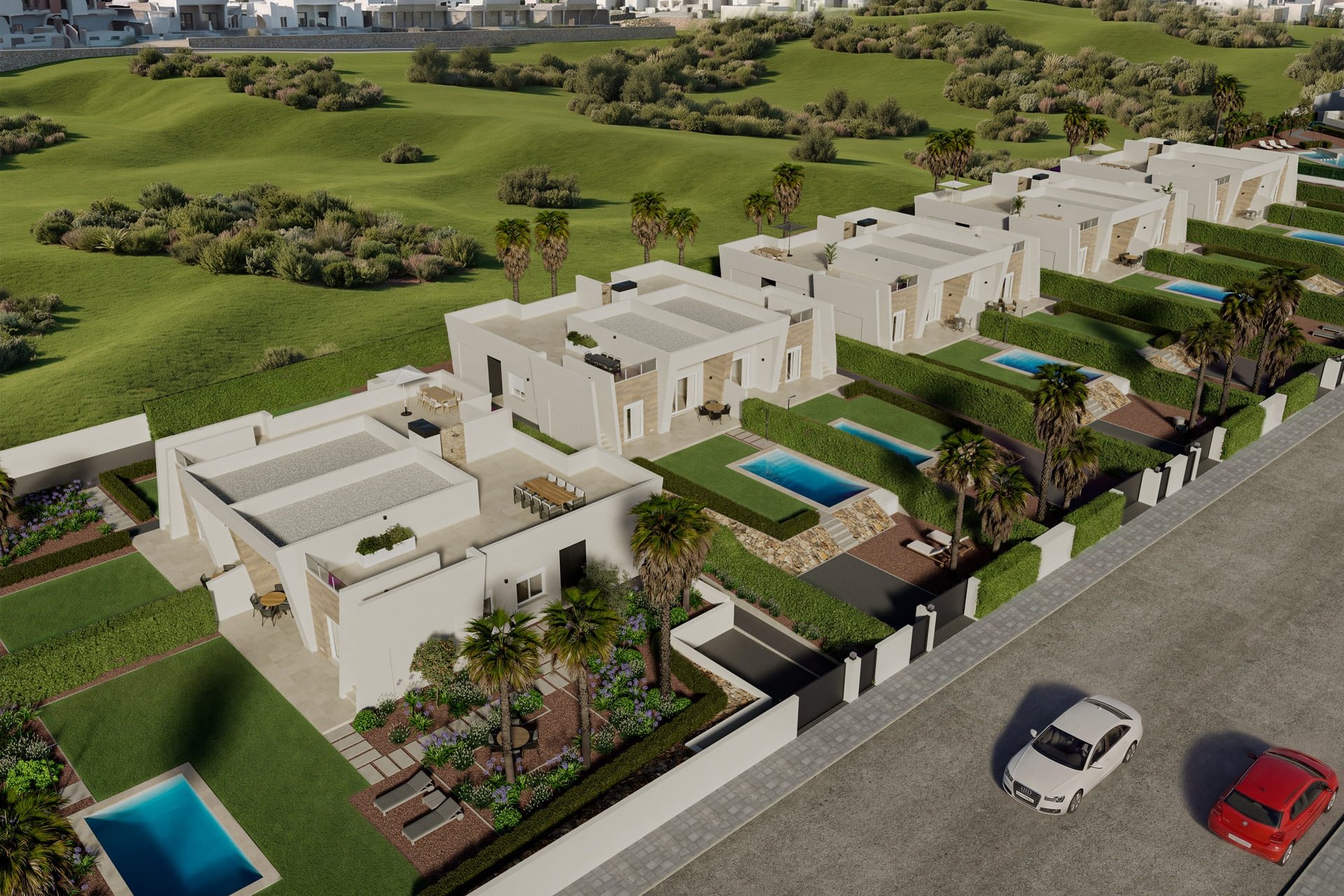 Obra nueva - Duplex - Algorfa - La Finca Golf