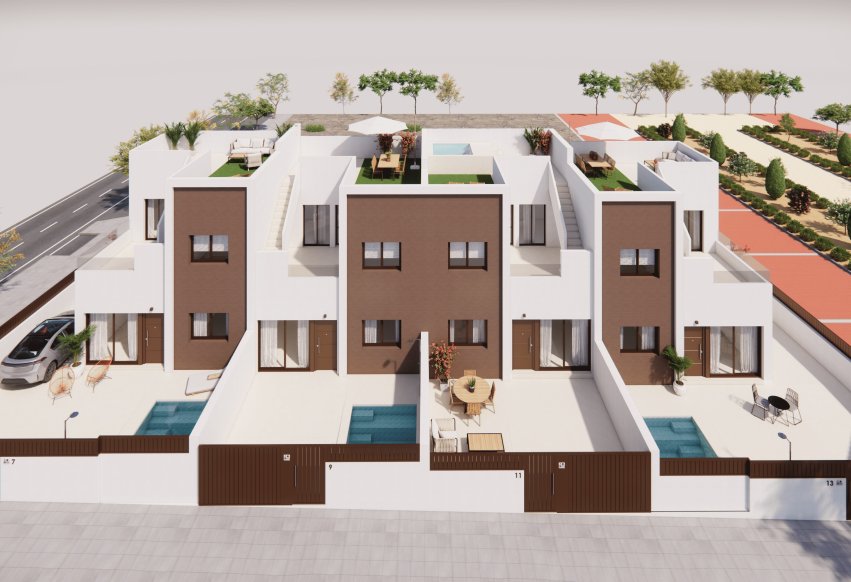 Obra nueva - terraced - Pilar de la Horadada