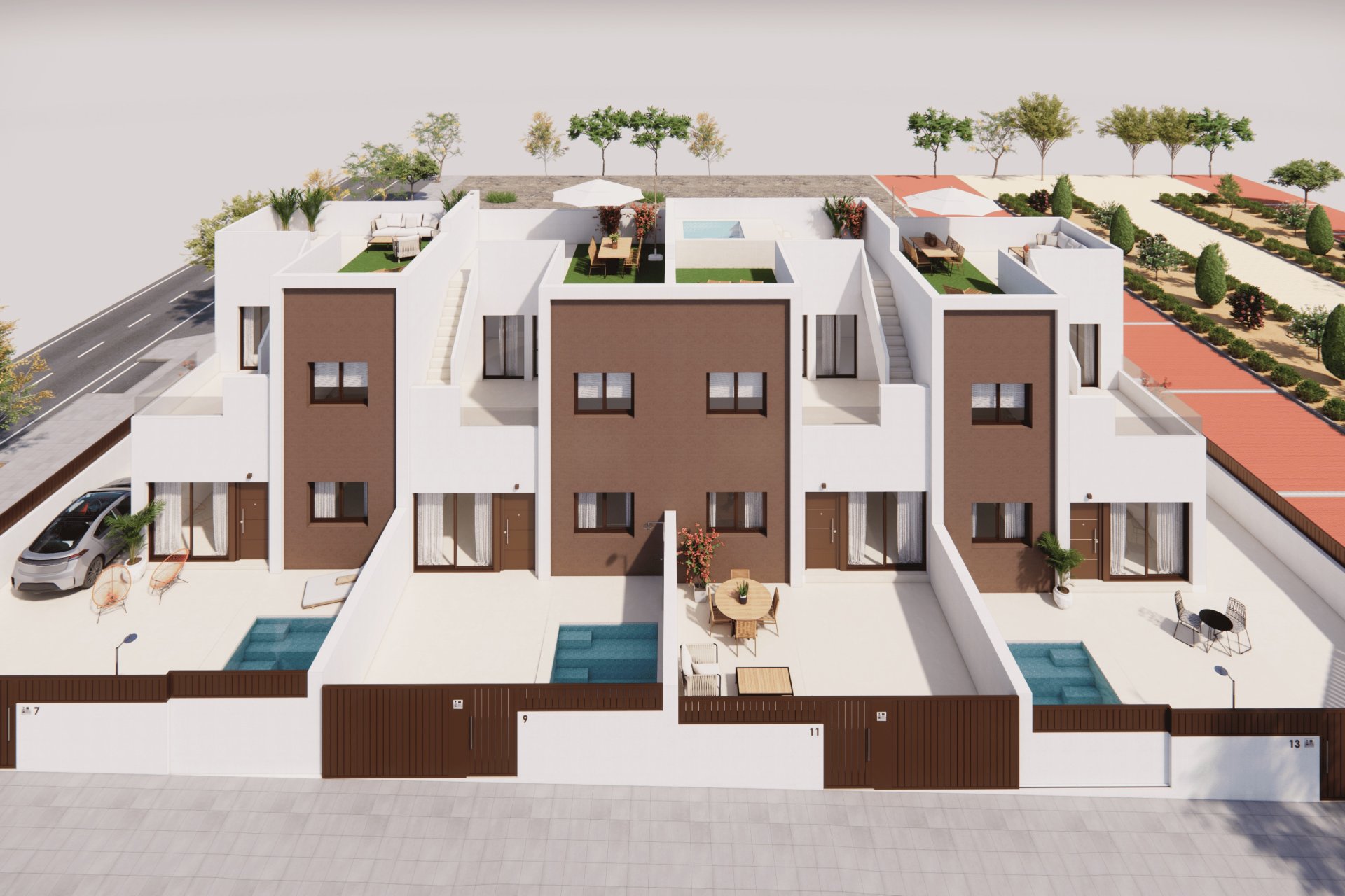 Obra nueva - terraced - Pilar de la Horadada