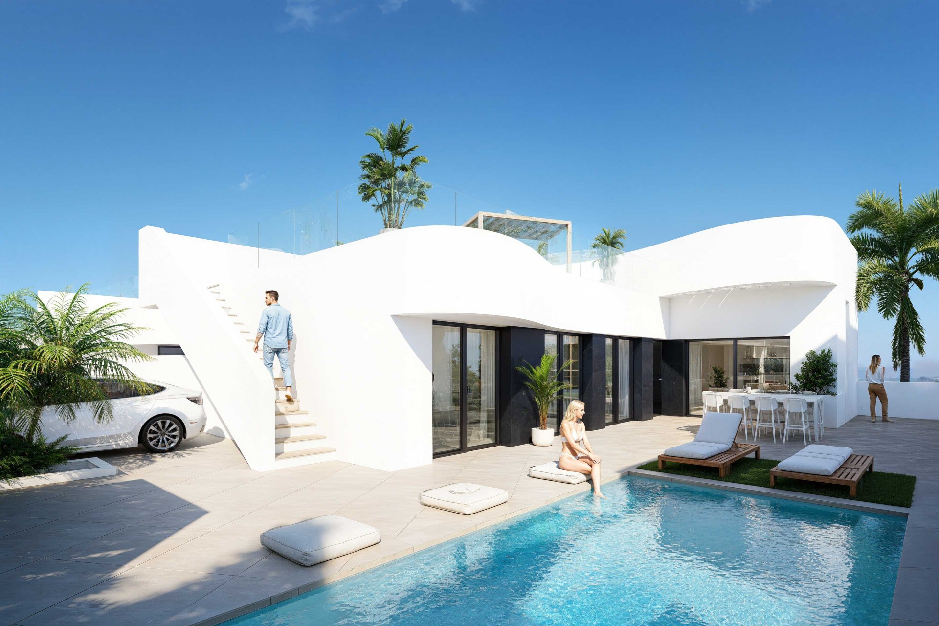 Obra nueva - Villa - Algorfa