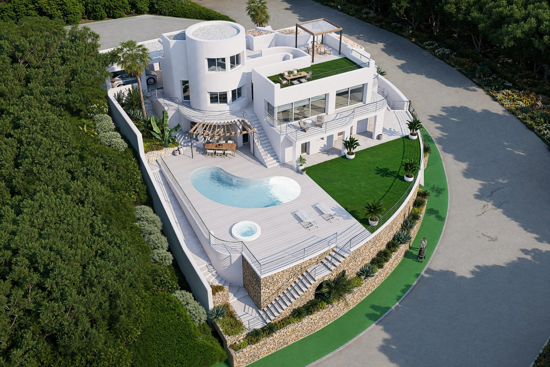 Obra nueva - Villa - Altea